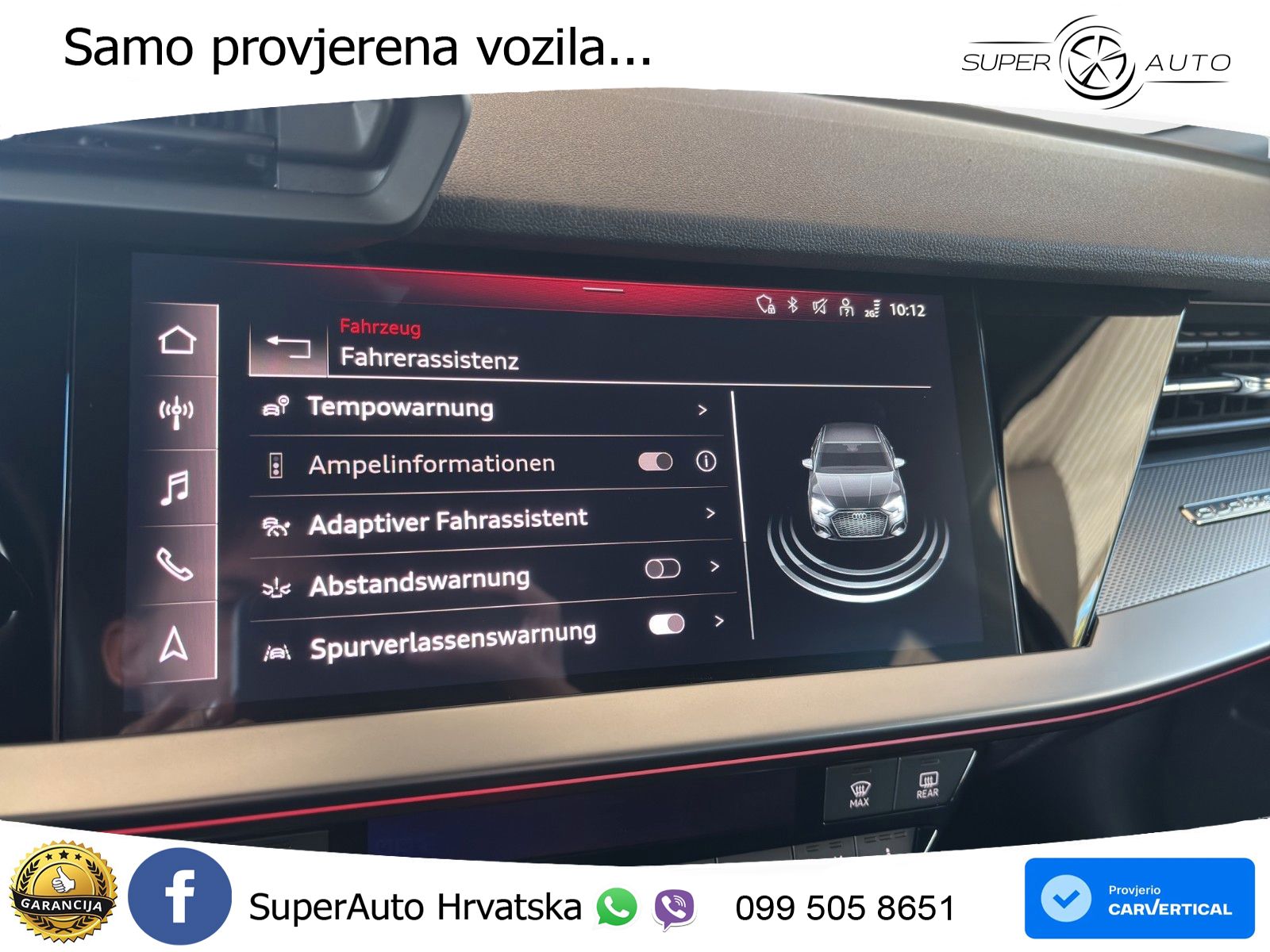 Audi A3 Limuzina 40 TFSI (190 KS) quattro S tronic S line LED+GR SJED+ACC
