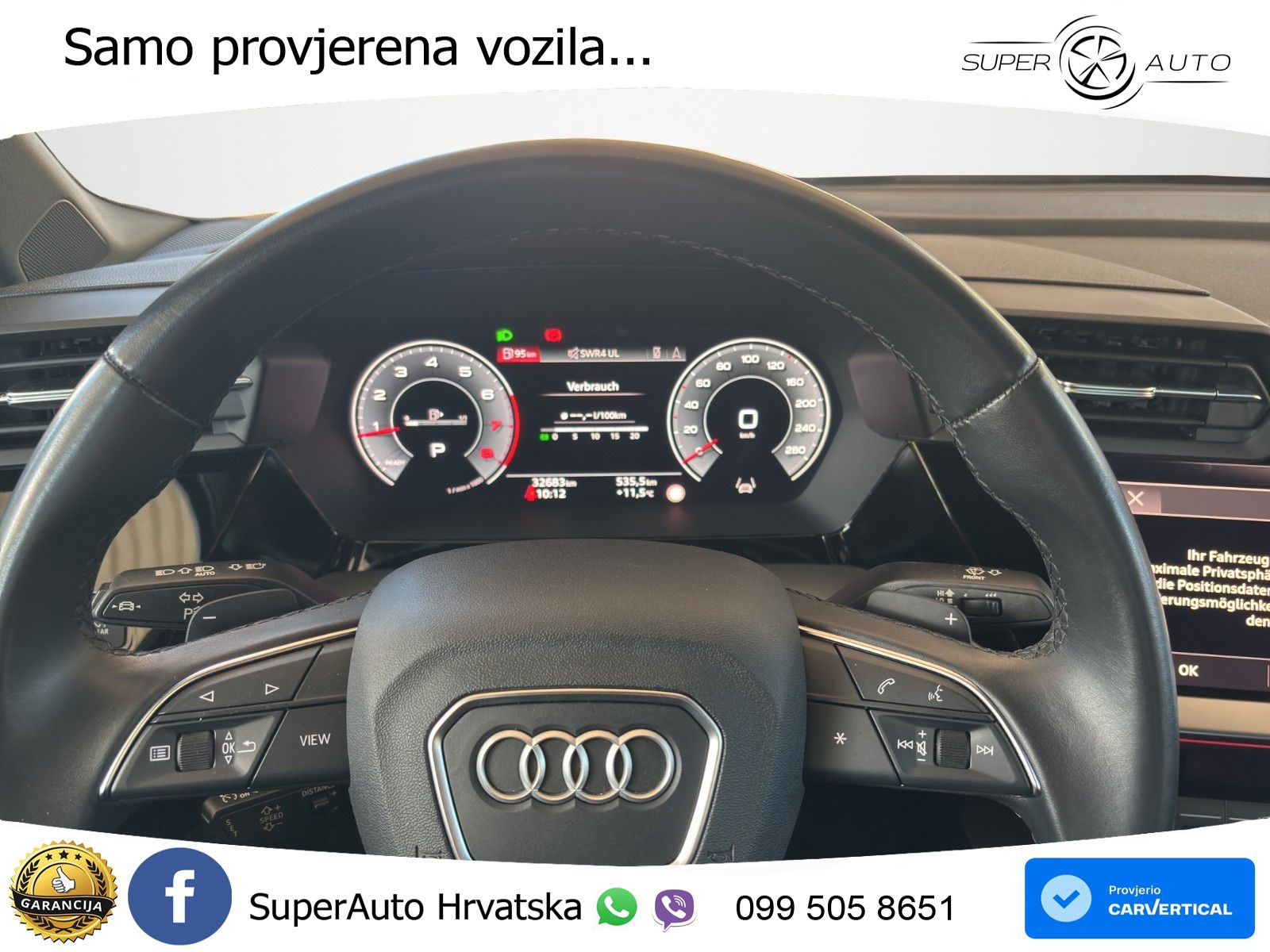 Audi A3 Limuzina 40 TFSI (190 KS) quattro S tronic S line LED+GR SJED+ACC