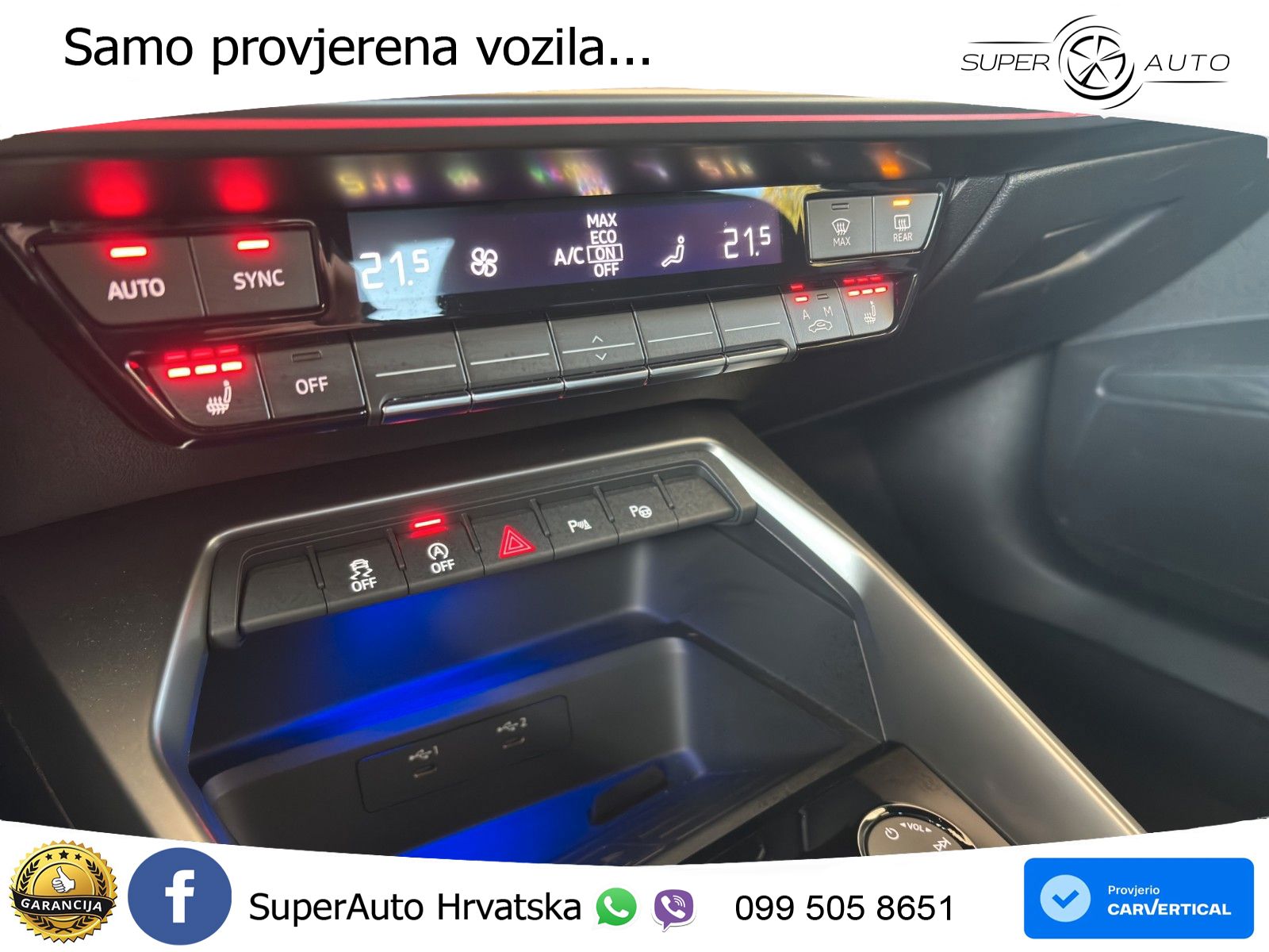 Audi A3 Limuzina 40 TFSI (190 KS) quattro S tronic S line LED+GR SJED+ACC