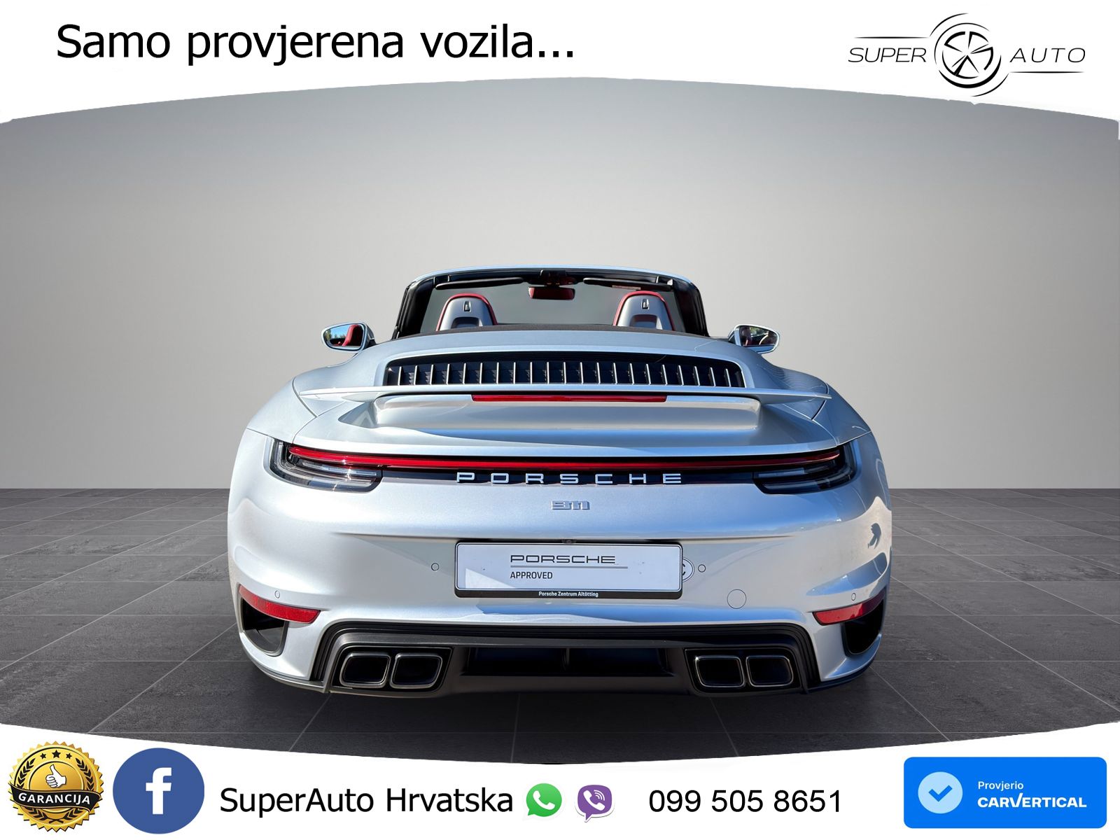 Porsche 911 Turbo S Cabriolet 3.8 (650 KS) PDK LED+GR SJED+ACC