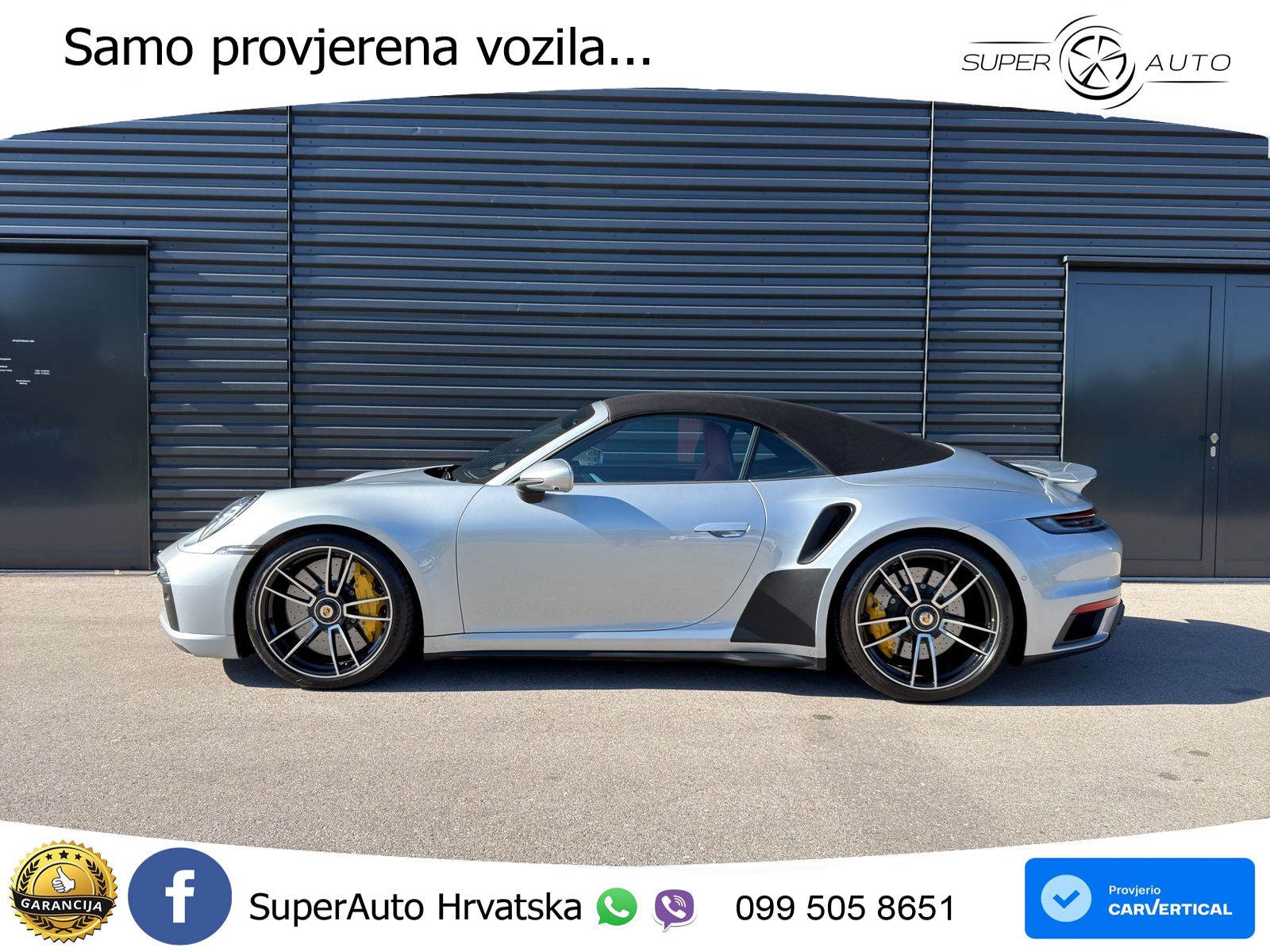 Porsche 911 Turbo S Cabriolet 3.8 (650 KS) PDK LED+GR SJED+ACC
