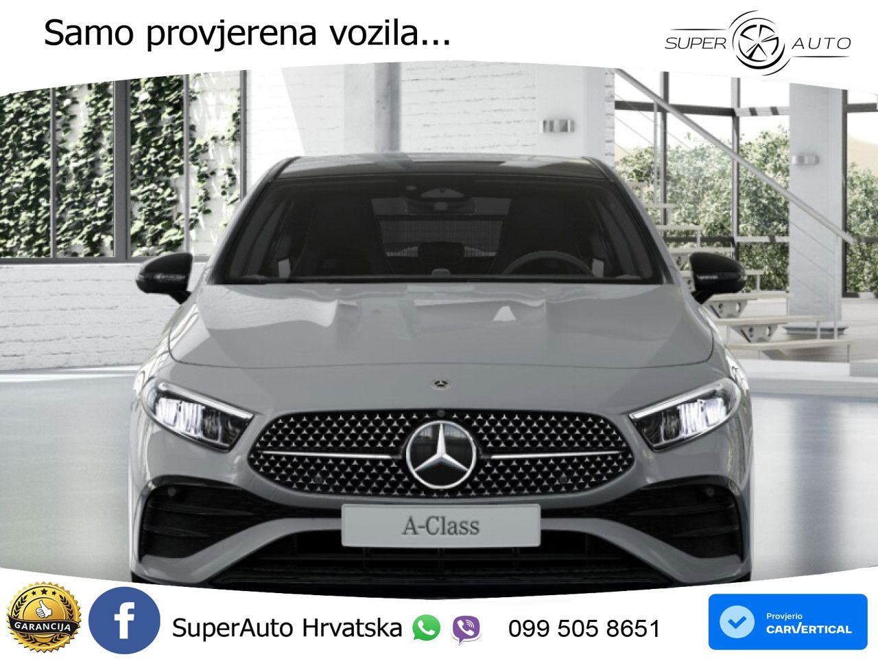 Mercedes-Benz A 220d 8G-DCT AMG ACC+GR SJED+360+PANO
