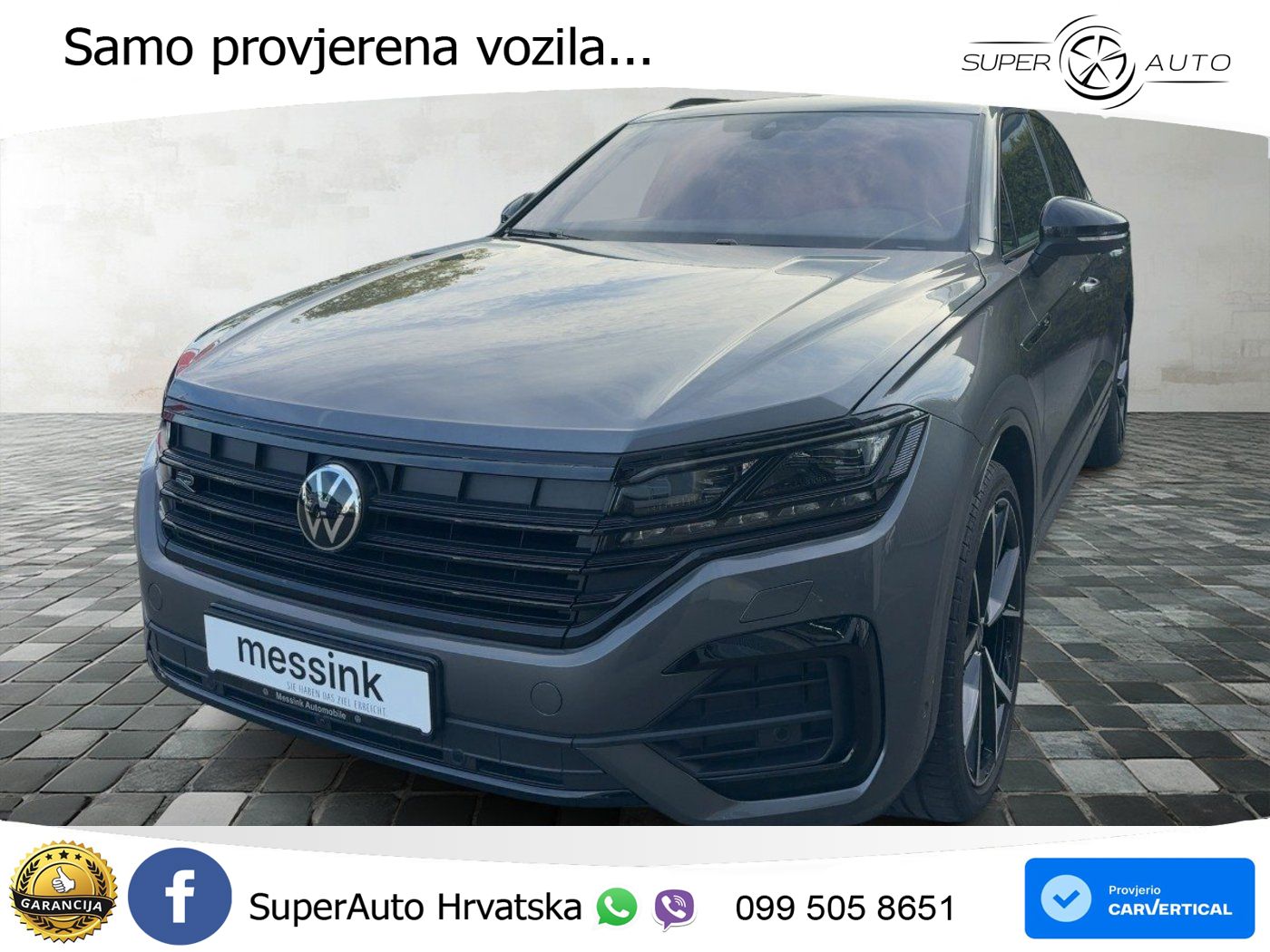 Volkswagen Touareg 3.0 V6 TDI (231 KS) 4MOTION Tiptronic R-Line ZRAČNI+ACC+GR SJED+KAM