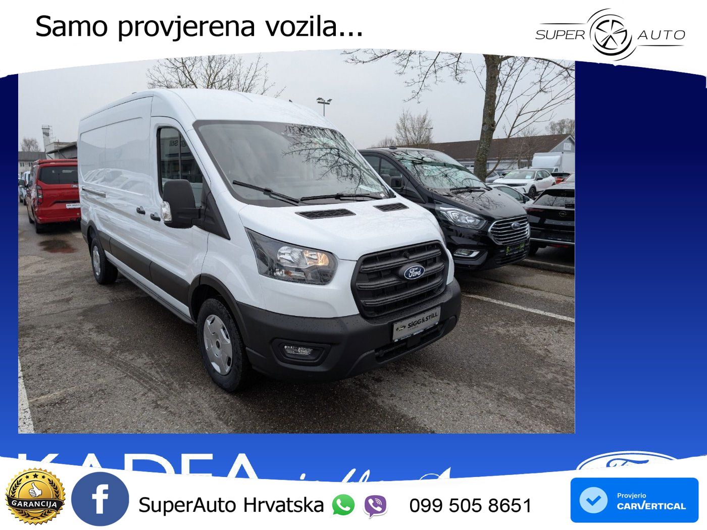 Ford Transit Kasten Trend 350 L2 Aut. AHK*PDC*CAM*SYN 131 KS