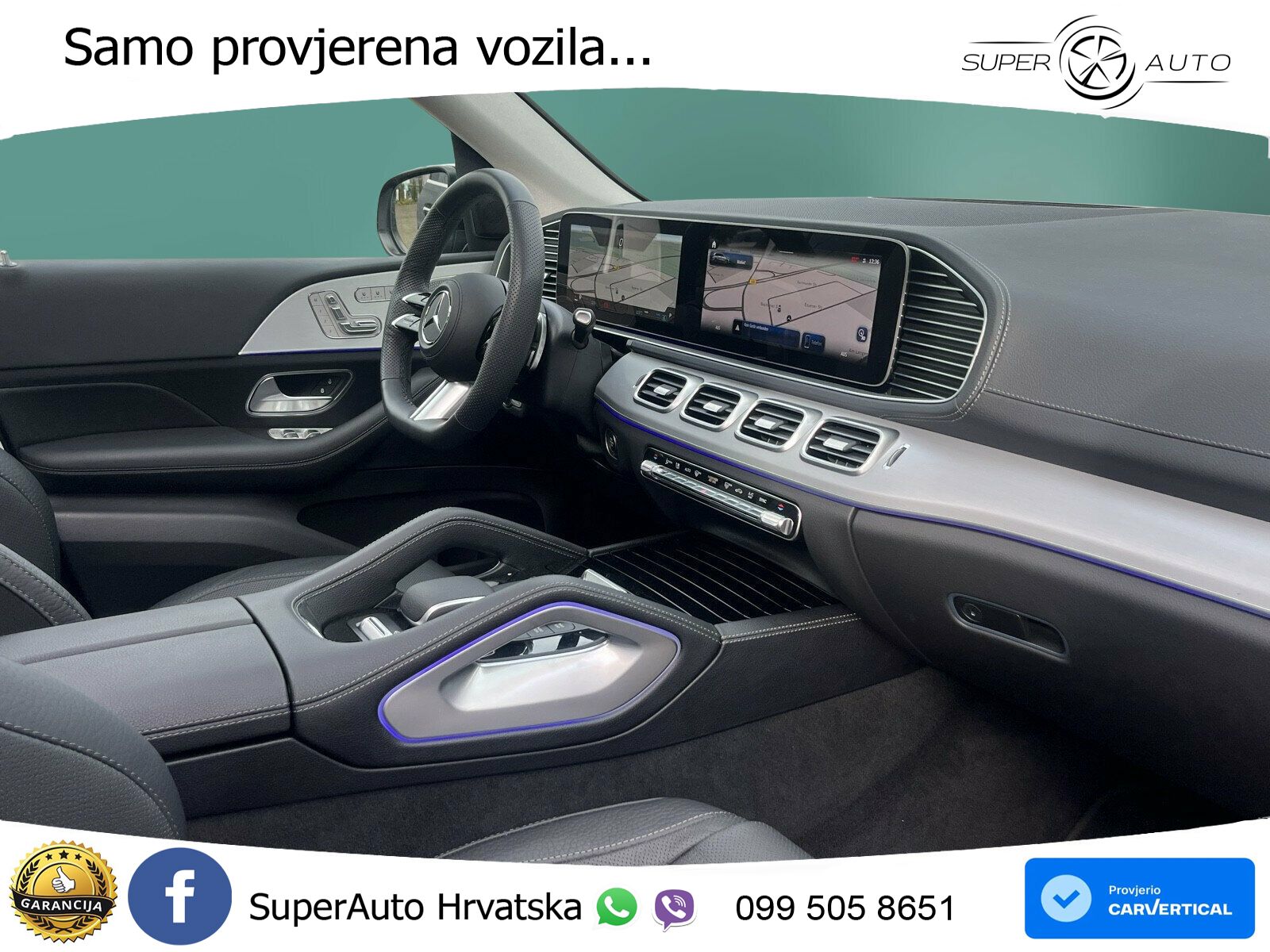 Mercedes-Benz GLS GLS 450 EQ Boost 4MATIC 9G-TRONIC AMG ZRAČNI+ACC+GR SJED+KAM+PANO