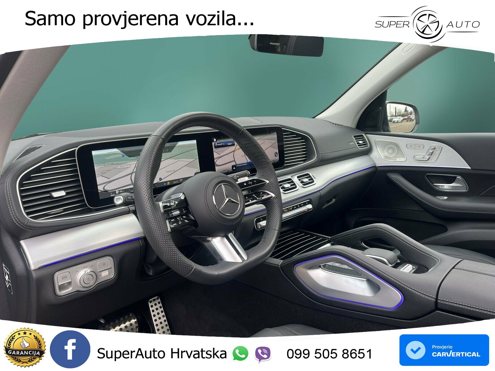 Mercedes-Benz GLS GLS 450 EQ Boost 4MATIC 9G-TRONIC AMG ZRAČNI+ACC+GR SJED+KAM+PANO