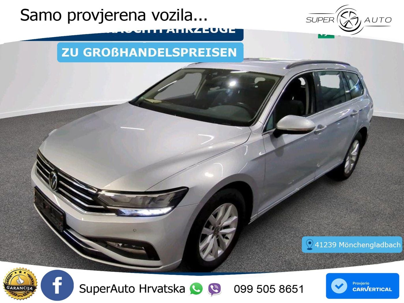 Volkswagen Passat Variant 2.0 TDI (150 KS) DSG Business LED+GR SJED+ACC