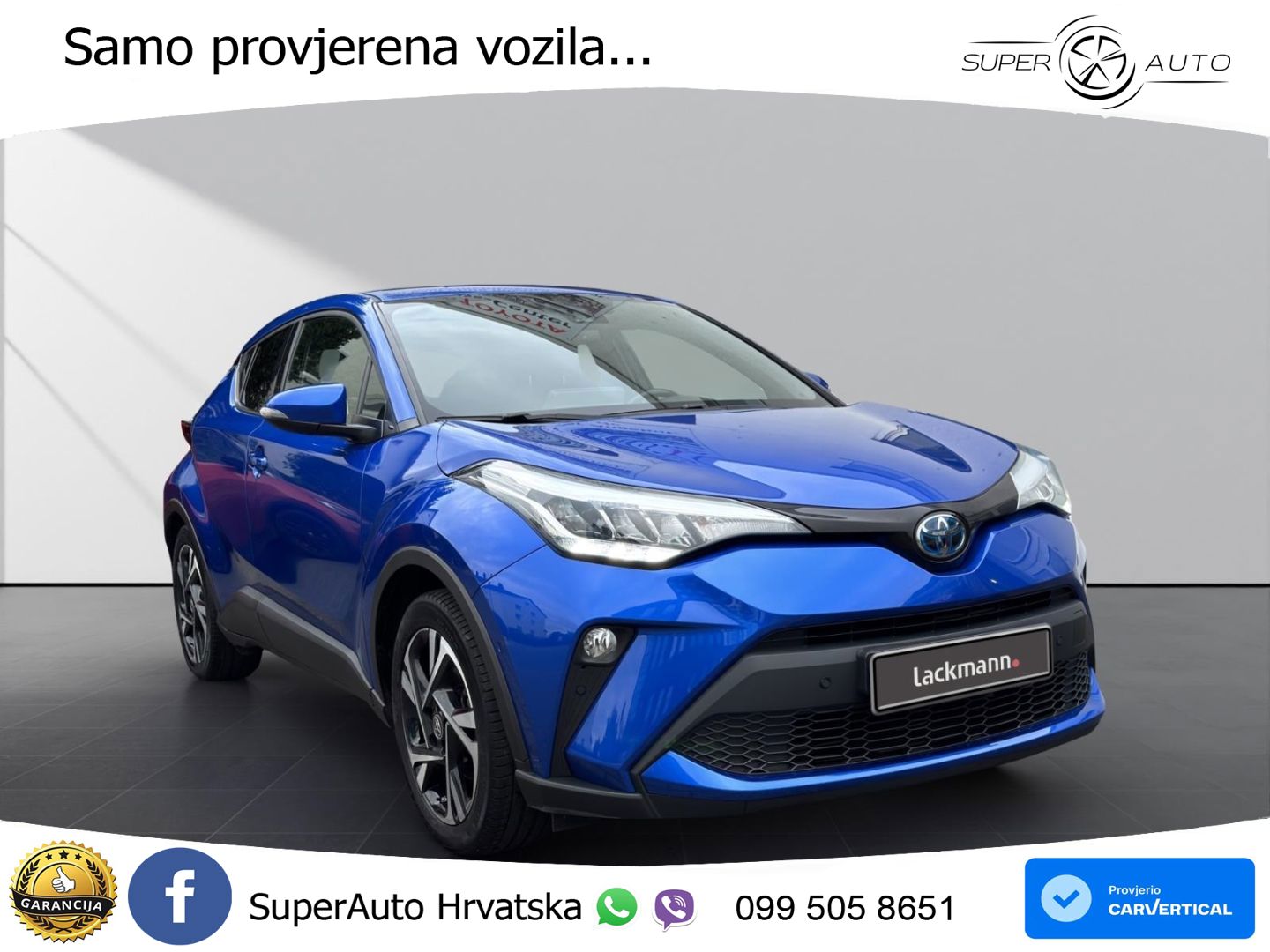 Toyota C-HR 1.8 (122 KS) Hybrid e-CVT Team D LED+GR SJED+ACC