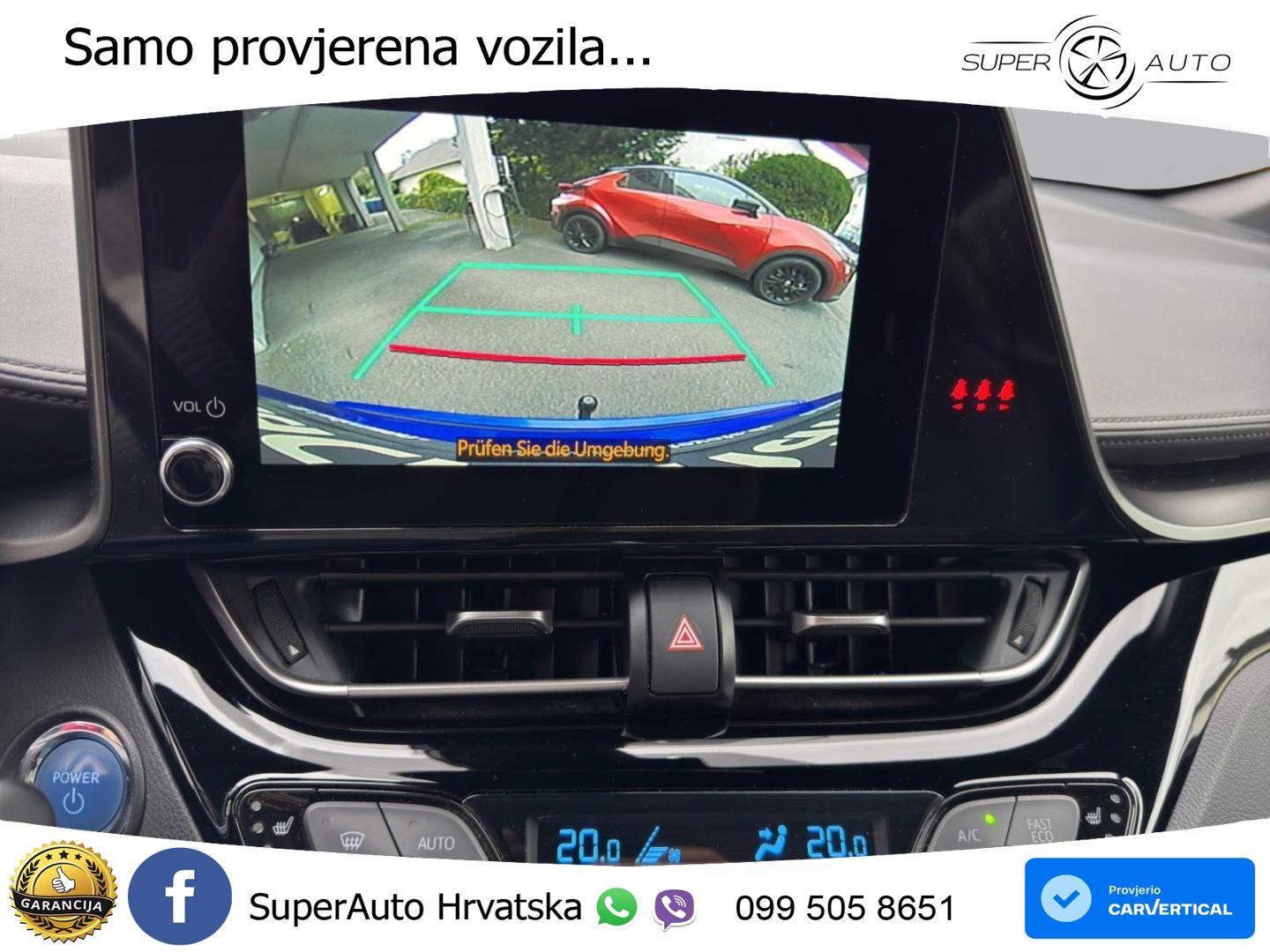 Toyota C-HR 1.8 (122 KS) Hybrid e-CVT Team D LED+GR SJED+ACC
