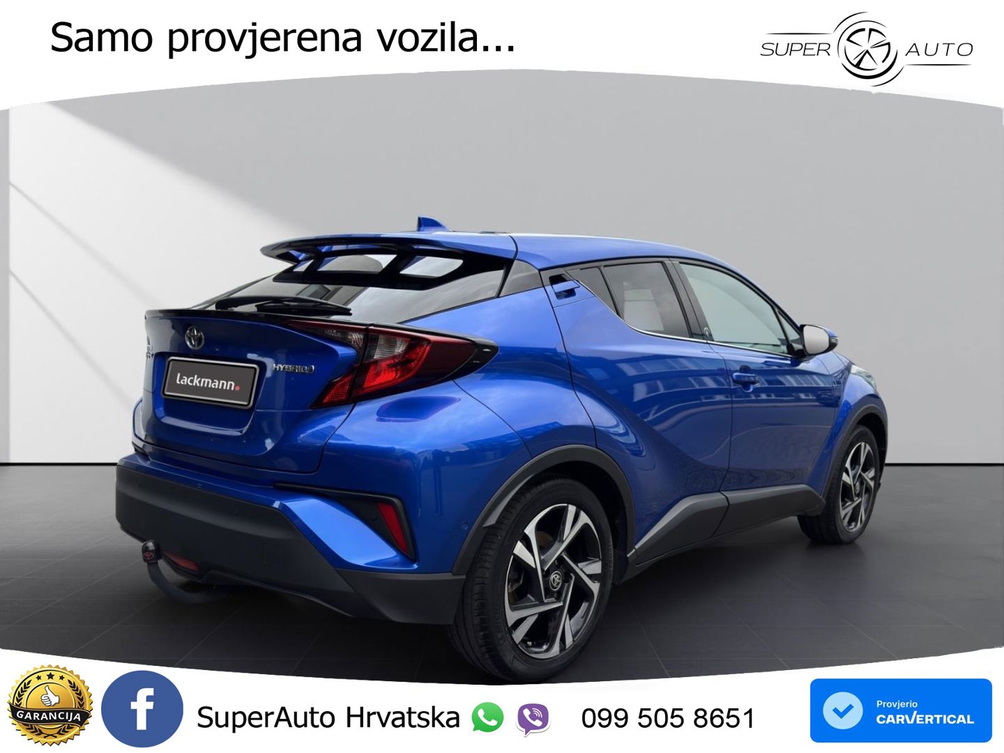 Toyota C-HR 1.8 (122 KS) Hybrid e-CVT Team D LED+GR SJED+ACC