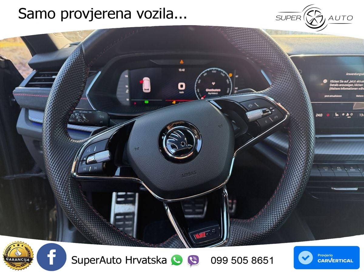Škoda Octavia Combi RS 2.0 TDI (200 KS) DSG MATRIX+GR SJED+KAM