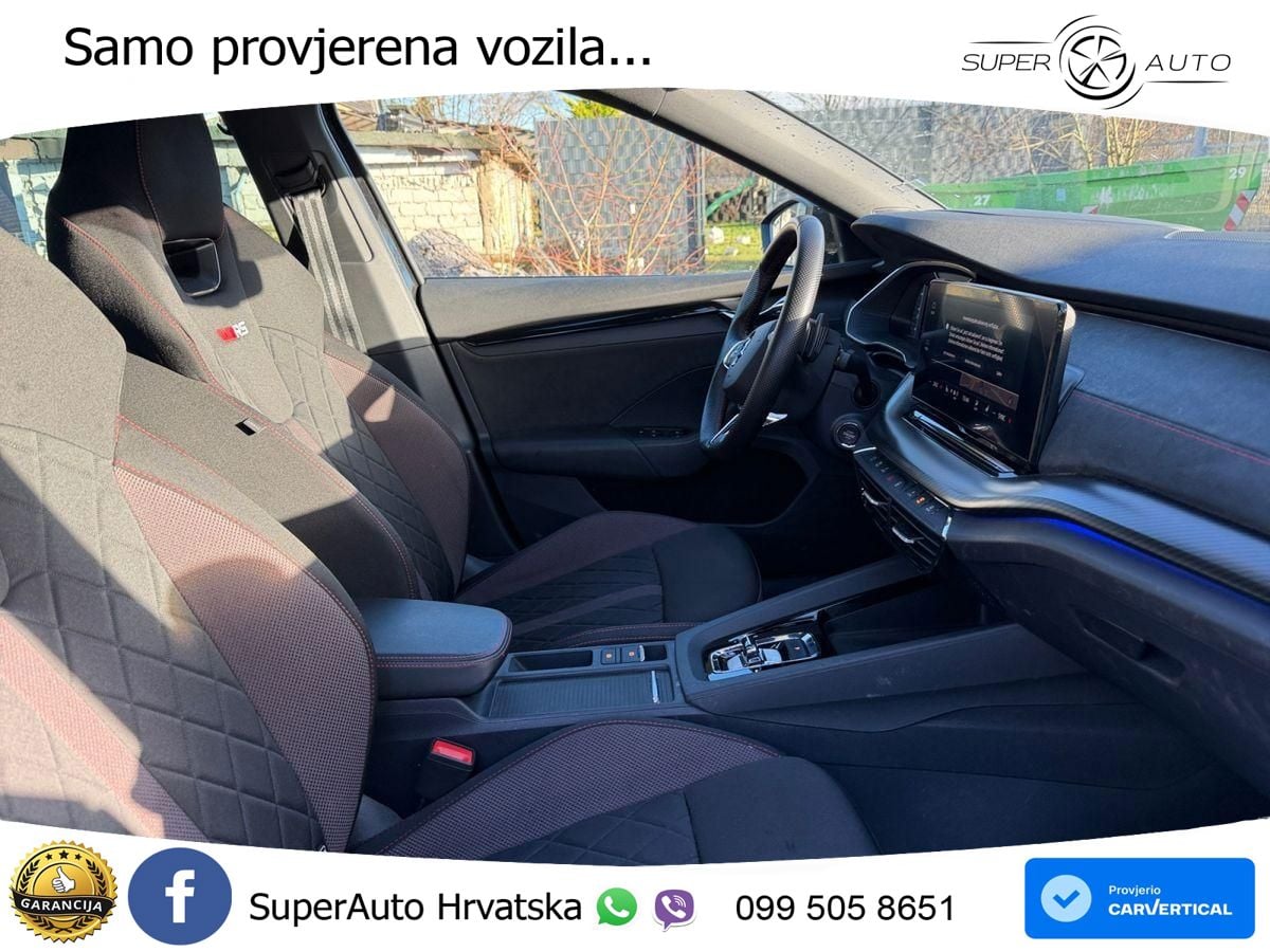 Škoda Octavia Combi RS 2.0 TDI (200 KS) DSG MATRIX+GR SJED+KAM