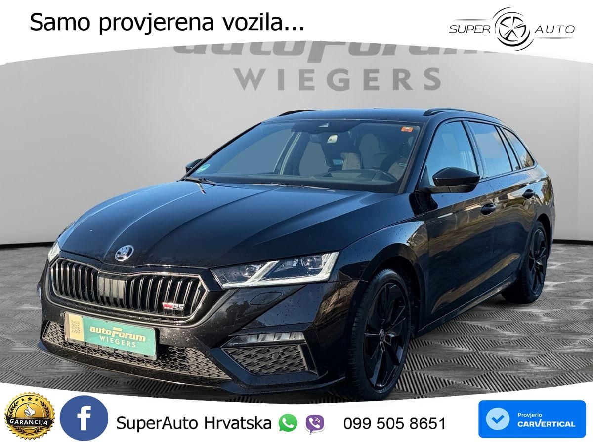 Škoda Octavia Combi RS 2.0 TDI (200 KS) DSG MATRIX+GR SJED+KAM