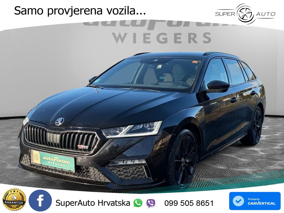 Škoda Octavia Combi RS 2.0 TDI (200 KS) DSG MATRIX+GR SJED+KAM