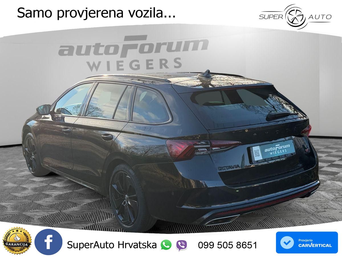 Škoda Octavia Combi RS 2.0 TDI (200 KS) DSG MATRIX+GR SJED+KAM