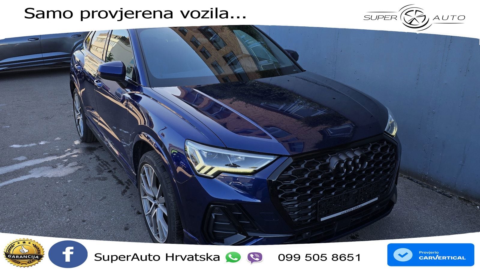 Audi Q3 Sportback 45 TFSIe (245 KS) S tronic S line