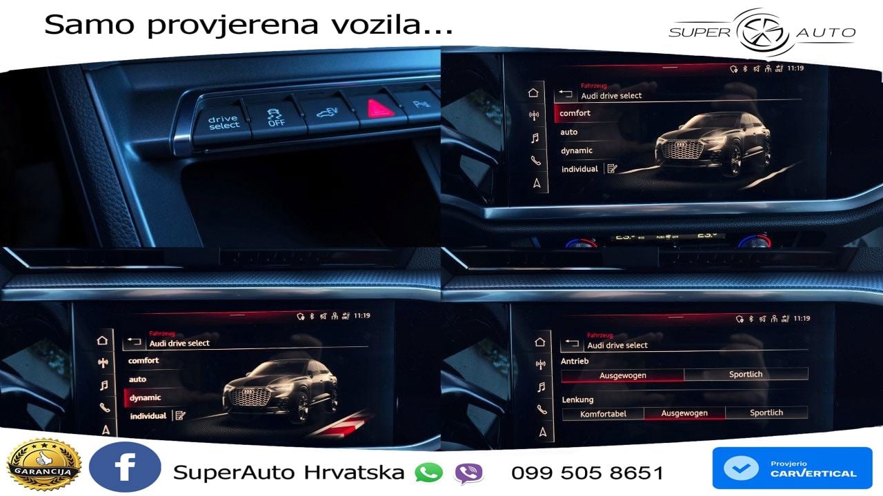 Audi Q3 Sportback 45 TFSIe (245 KS) S tronic S line