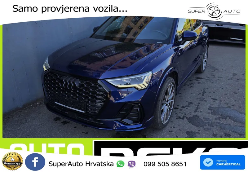 Audi Q3 Sportback 45 TFSIe (245 KS) S tronic S line