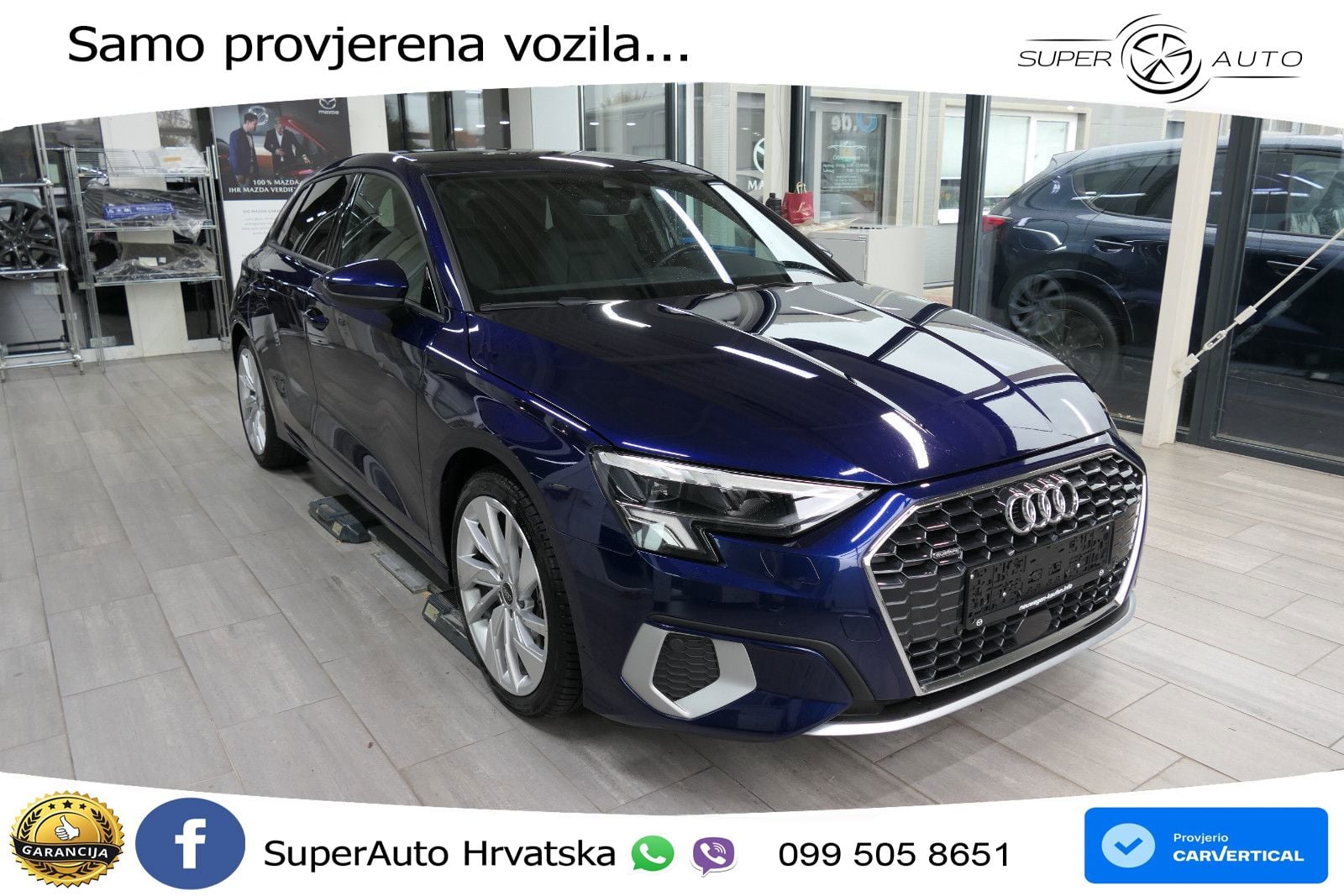 Audi A3 40 TFSI (190 KS) quattro S tronic advanced LED+GR SJED+ACC