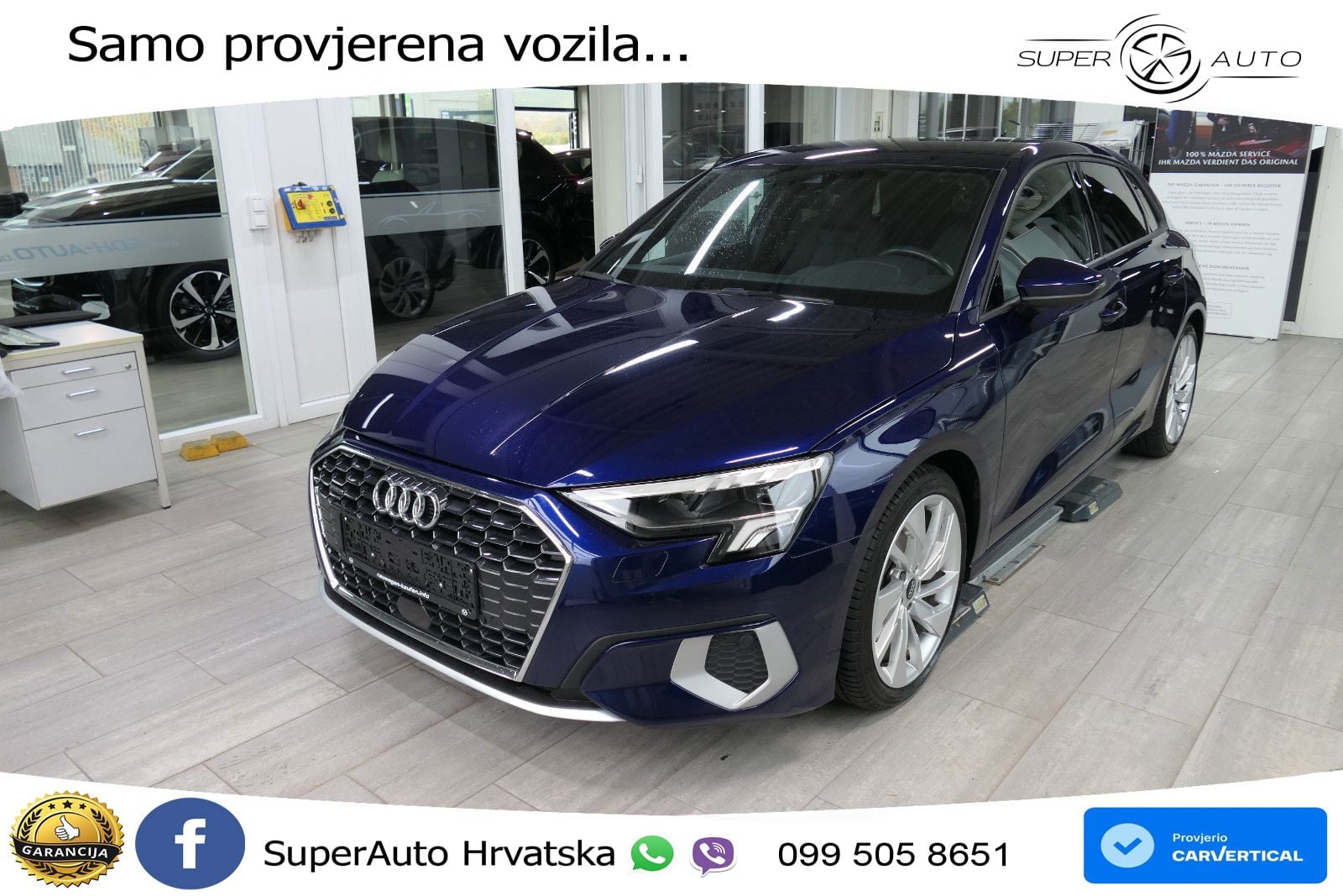 Audi A3 40 TFSI (190 KS) quattro S tronic advanced LED+GR SJED+ACC