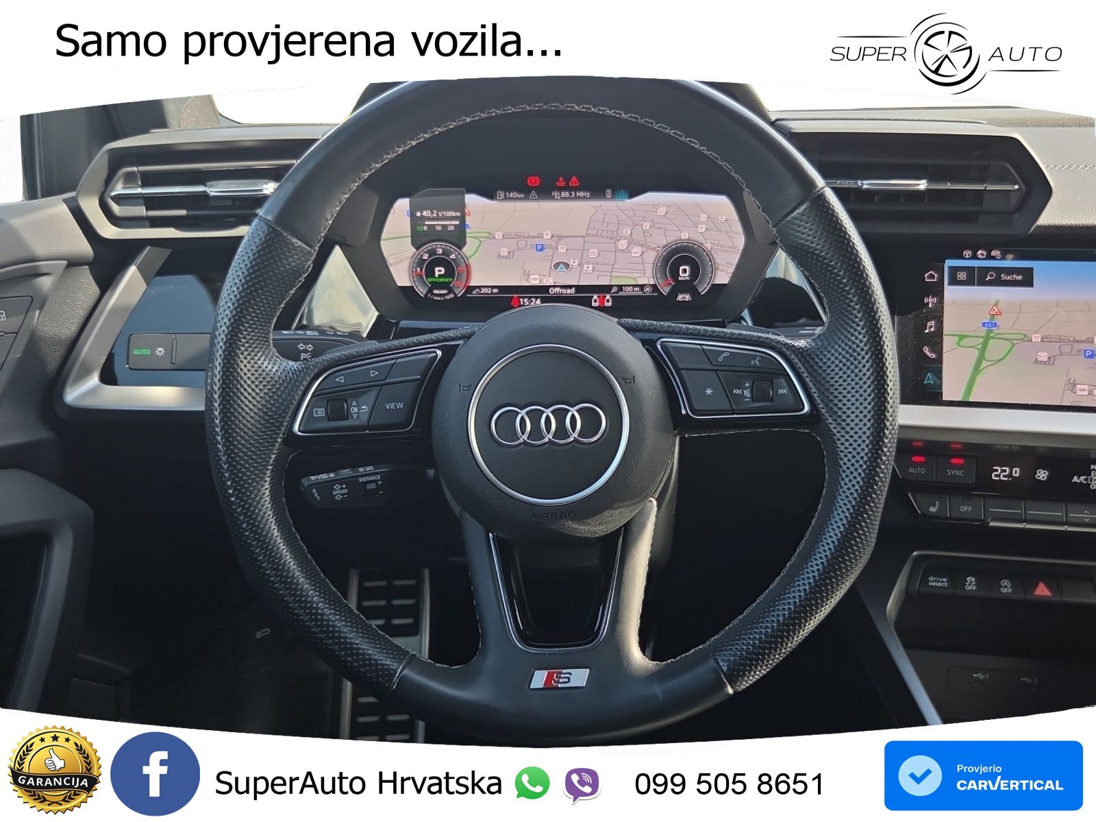 Audi A3 35 TDI (150 KS) S tronic S line