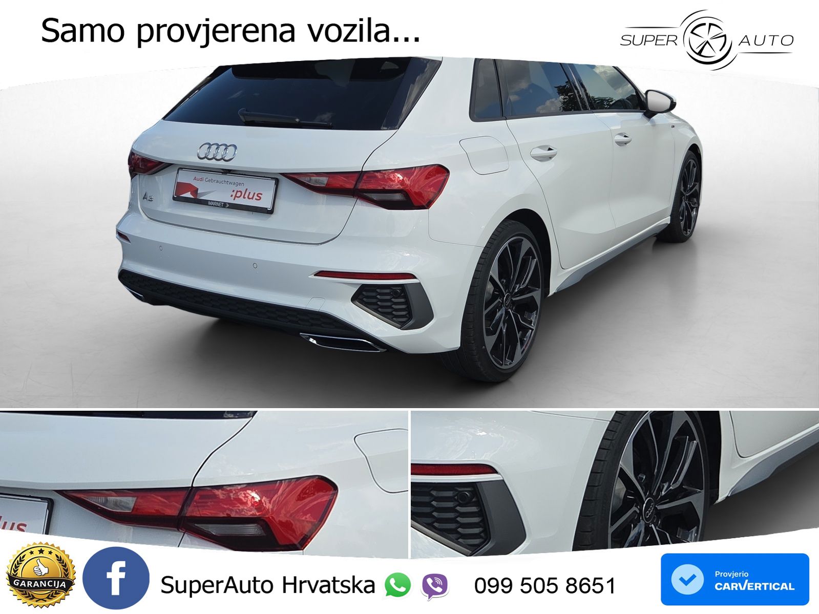 Audi A3 35 TDI (150 KS) S tronic S line