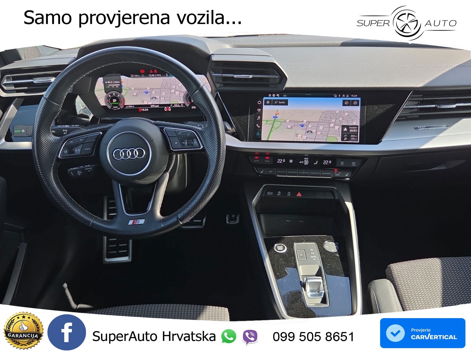 Audi A3 35 TDI (150 KS) S tronic S line