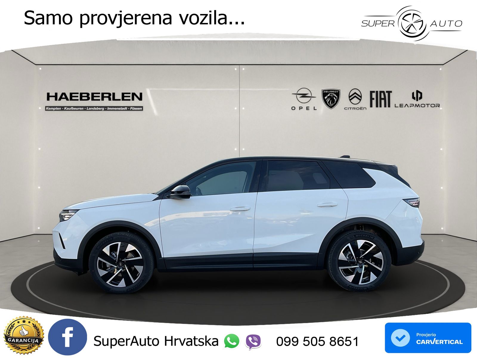 Opel Grandland 1.2 Turbo (145 KS) Hybrid eDCT GS LED+GR SJED+ACC
