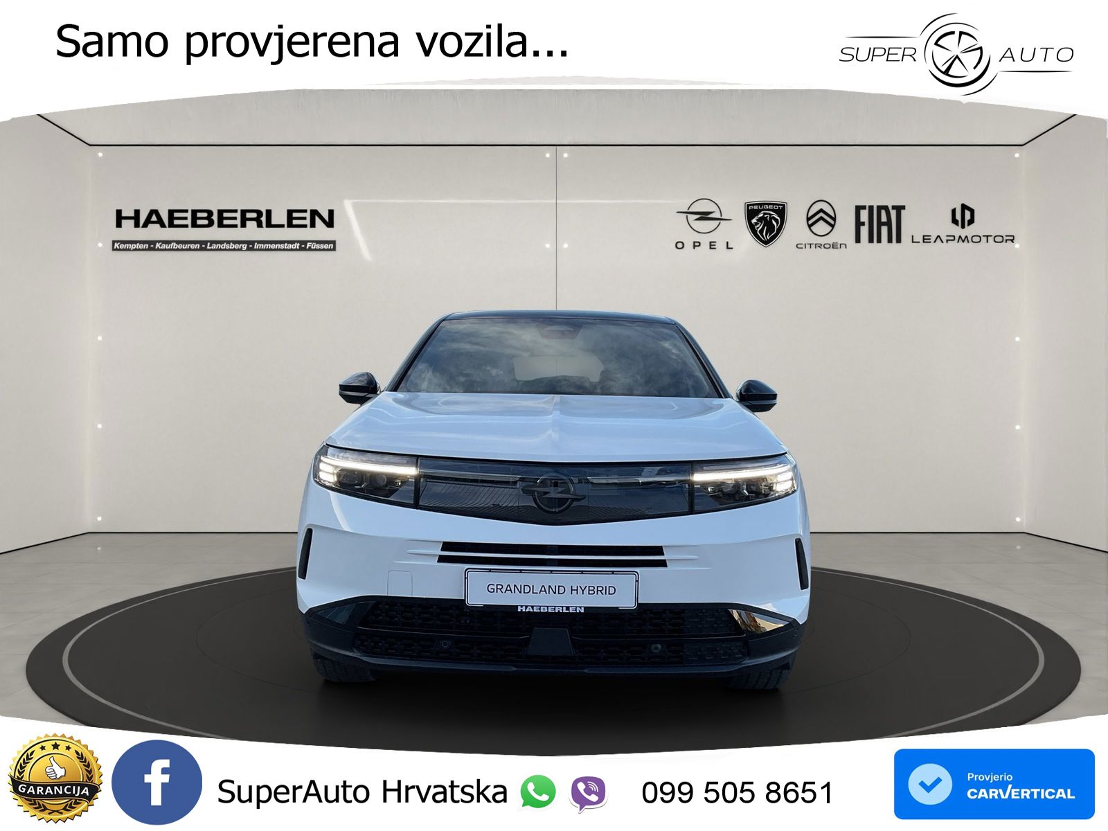 Opel Grandland 1.2 Turbo (145 KS) Hybrid eDCT GS LED+GR SJED+ACC