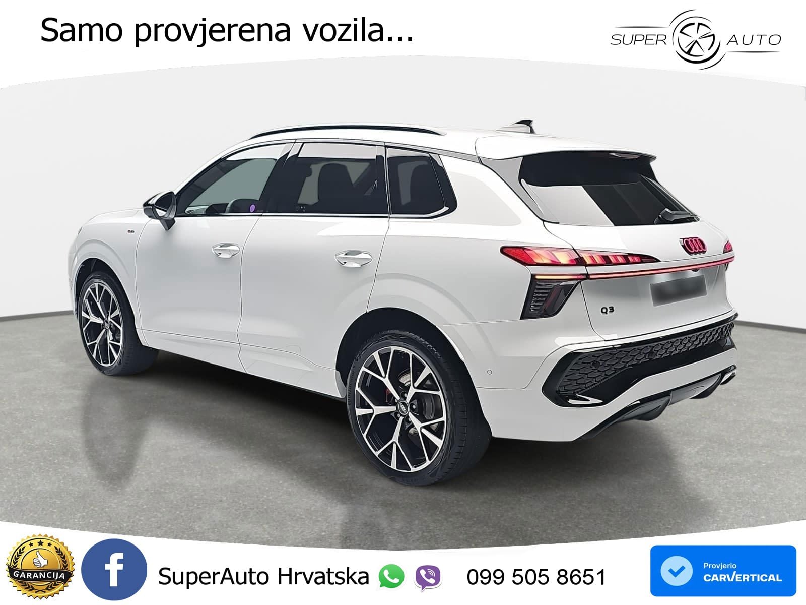 Audi Q3 1.5 TFSI (150 KS) S tronic S line LED+GR SJED+ACC
