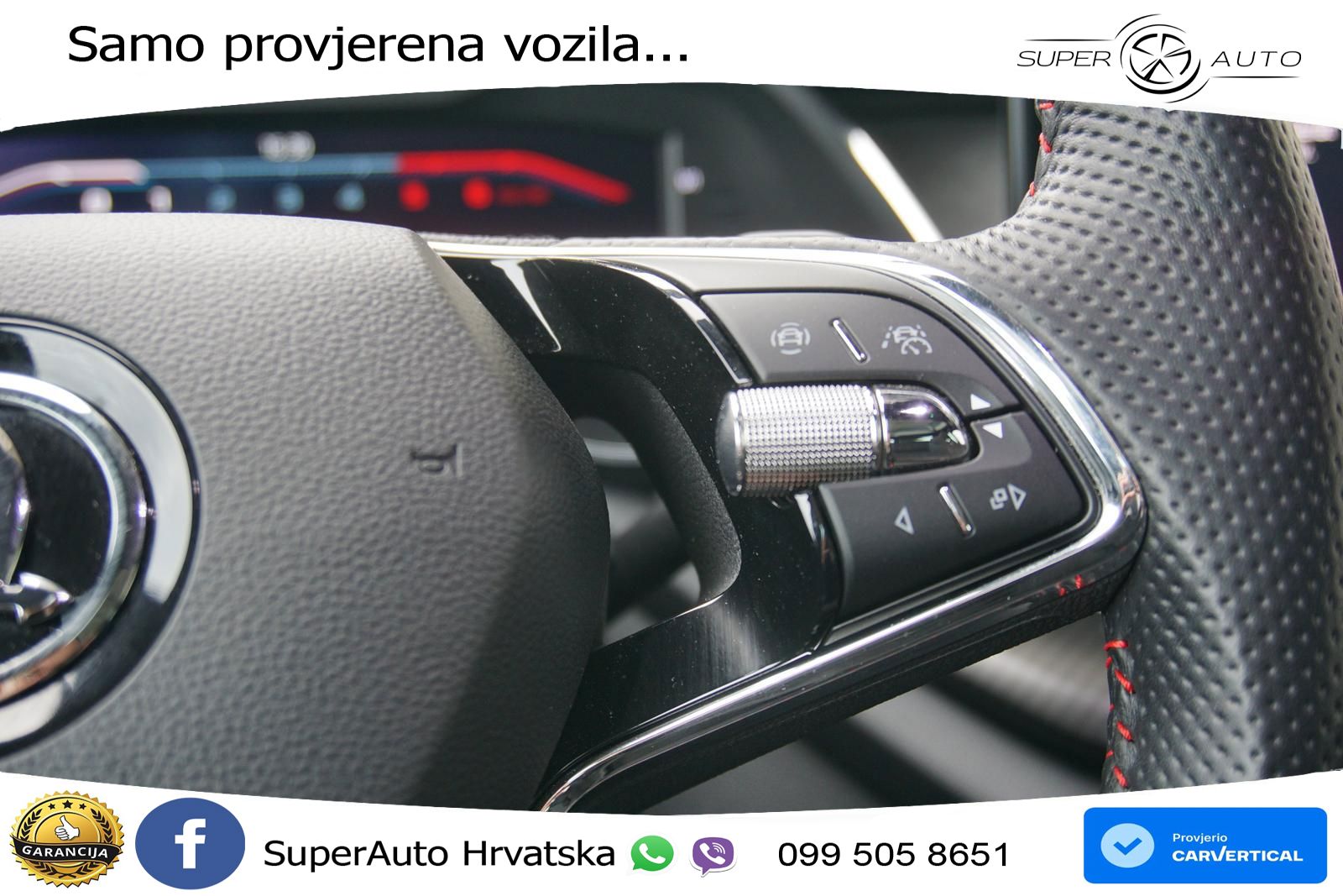 Škoda Octavia Combi RS 2.0 TDI (200 KS) DSG LED+GR SJED+ACC