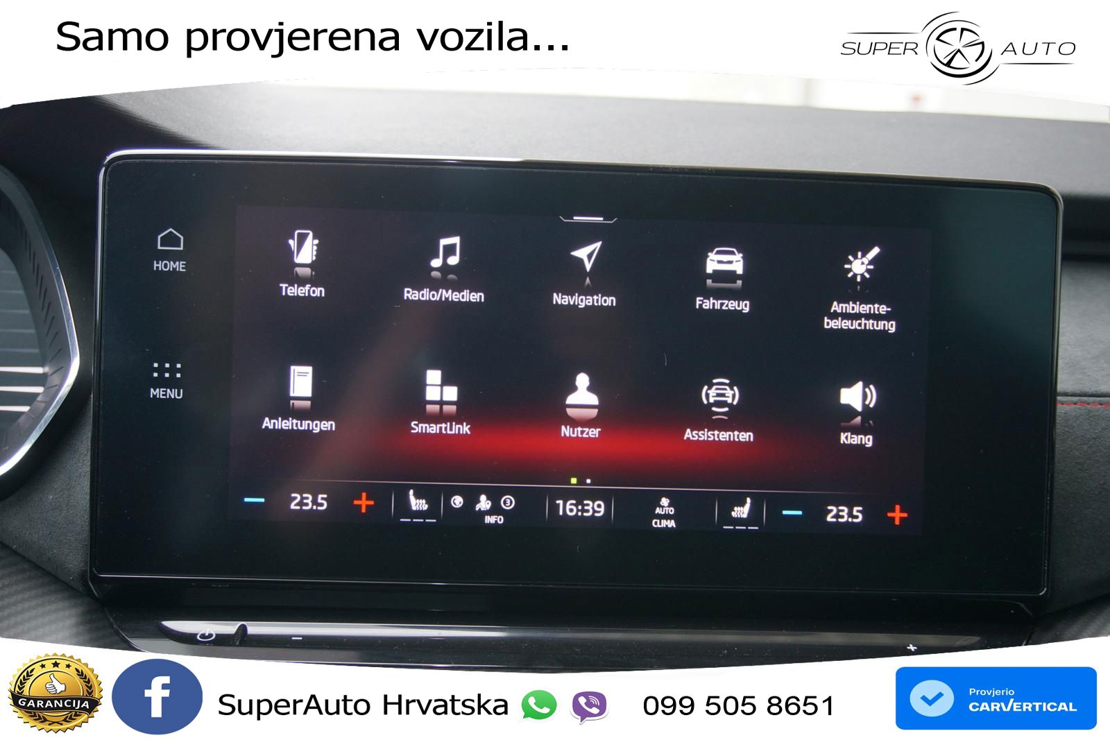 Škoda Octavia Combi RS 2.0 TDI (200 KS) DSG LED+GR SJED+ACC