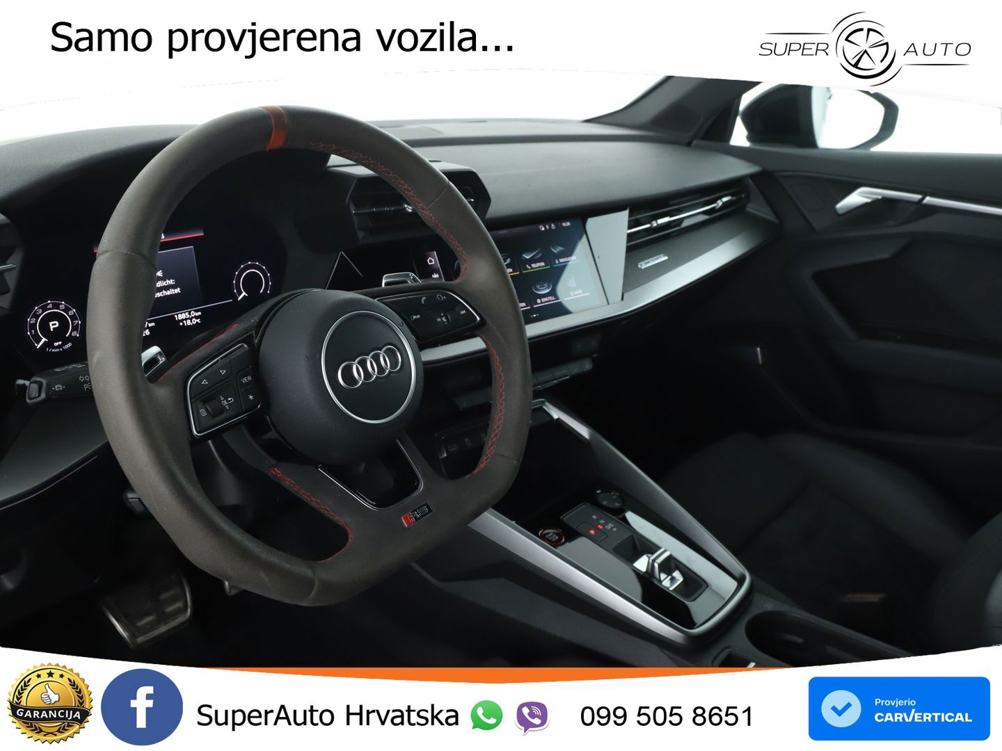 Audi RS3 Sedan 2.5 TFSI (400 KS) quattro S tronic LED+GR SJED+ACC