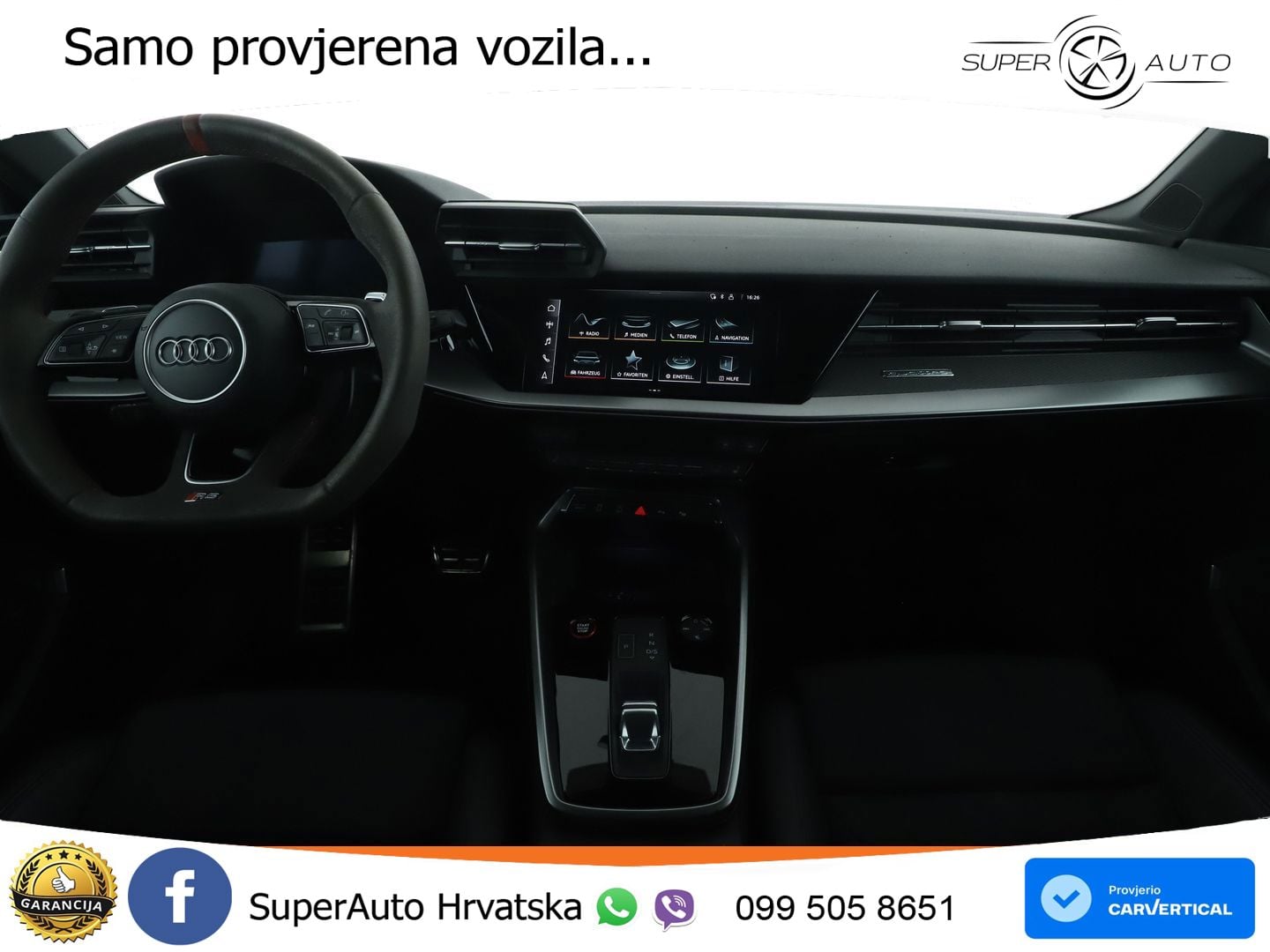 Audi RS3 Sedan 2.5 TFSI (400 KS) quattro S tronic LED+GR SJED+ACC