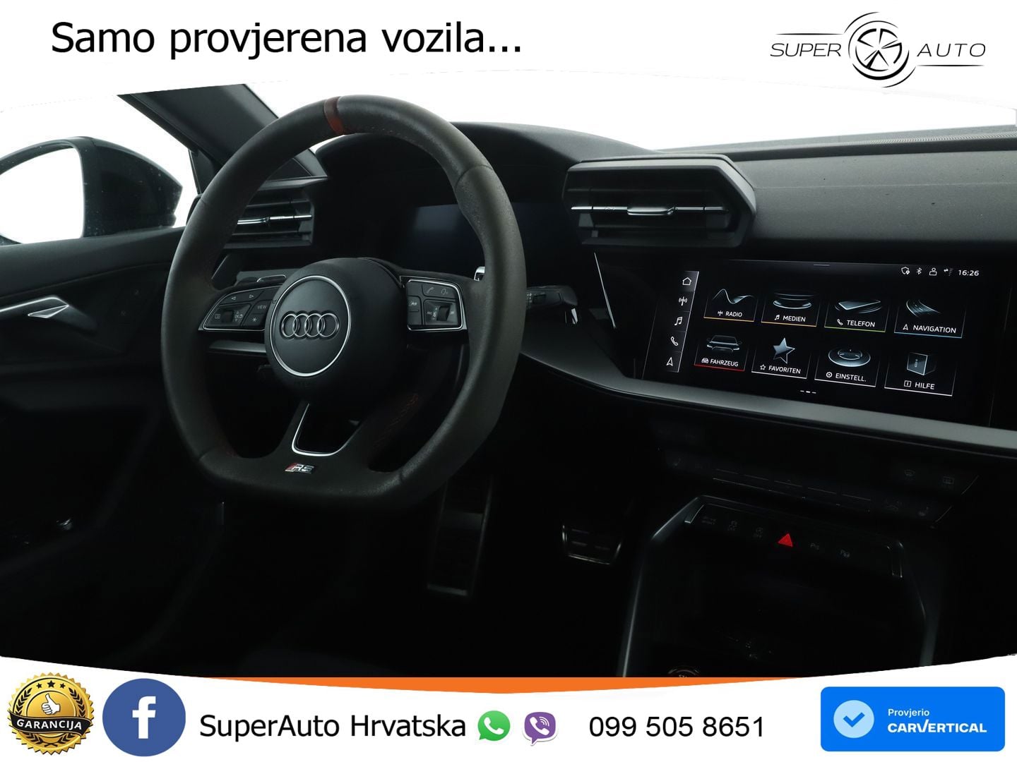 Audi RS3 Sedan 2.5 TFSI (400 KS) quattro S tronic LED+GR SJED+ACC