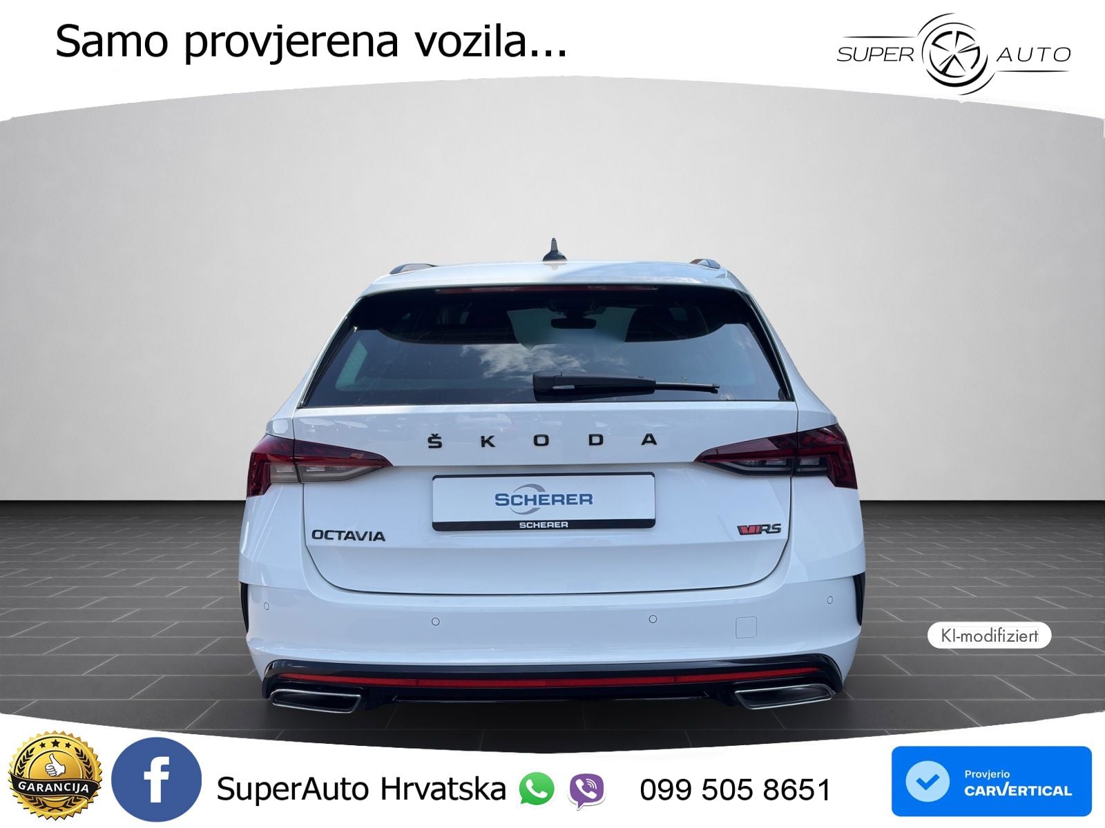 Škoda Octavia Combi RS 2.0 TDI (200 KS) DSG