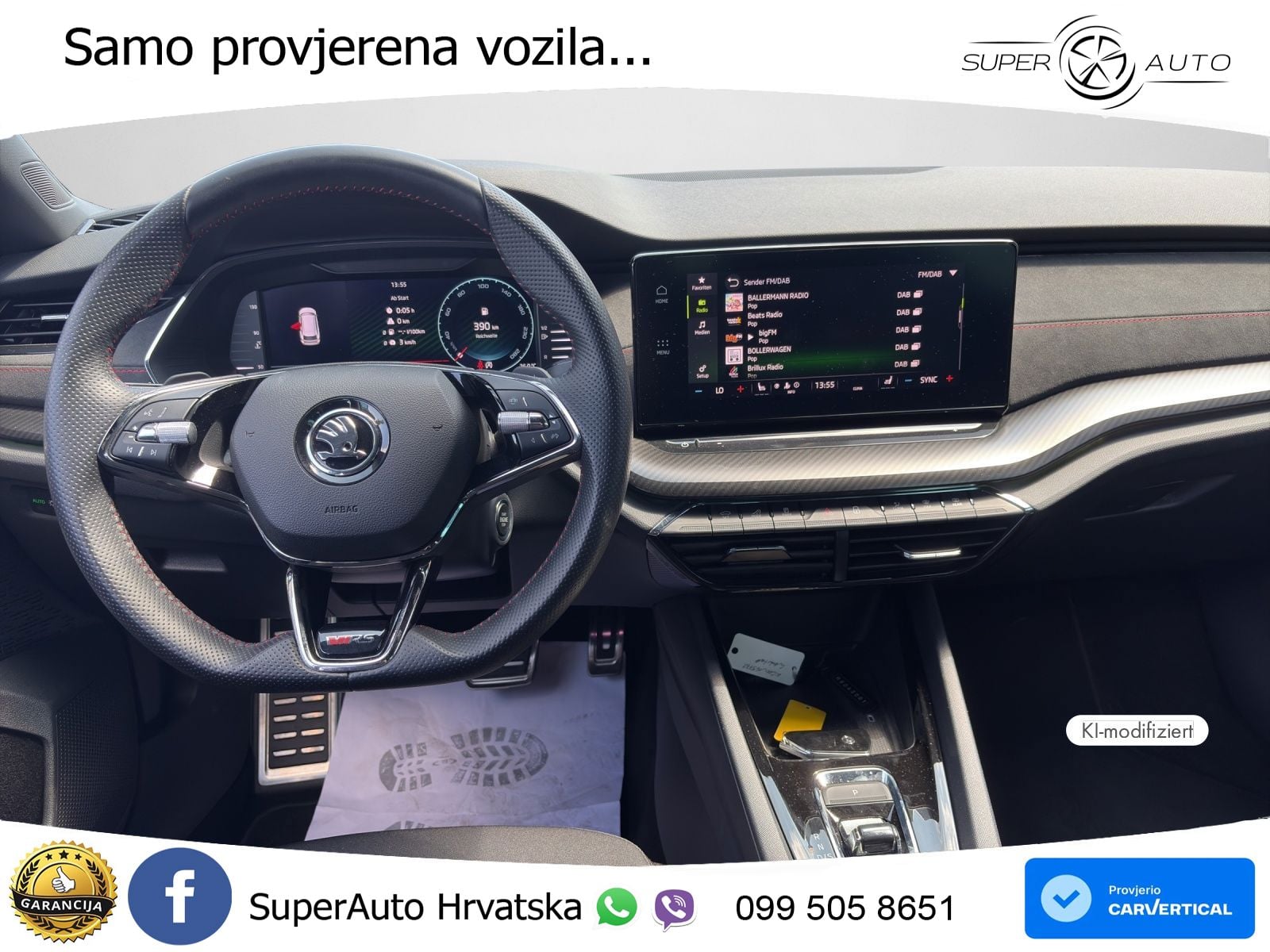 Škoda Octavia Combi RS 2.0 TDI (200 KS) DSG