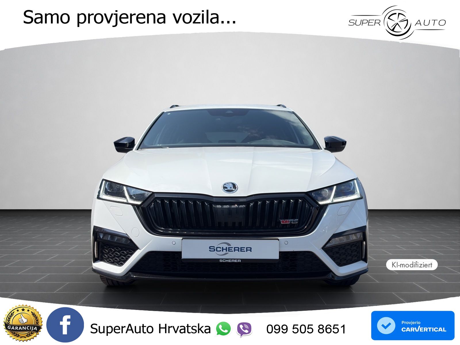 Škoda Octavia Combi RS 2.0 TDI (200 KS) DSG