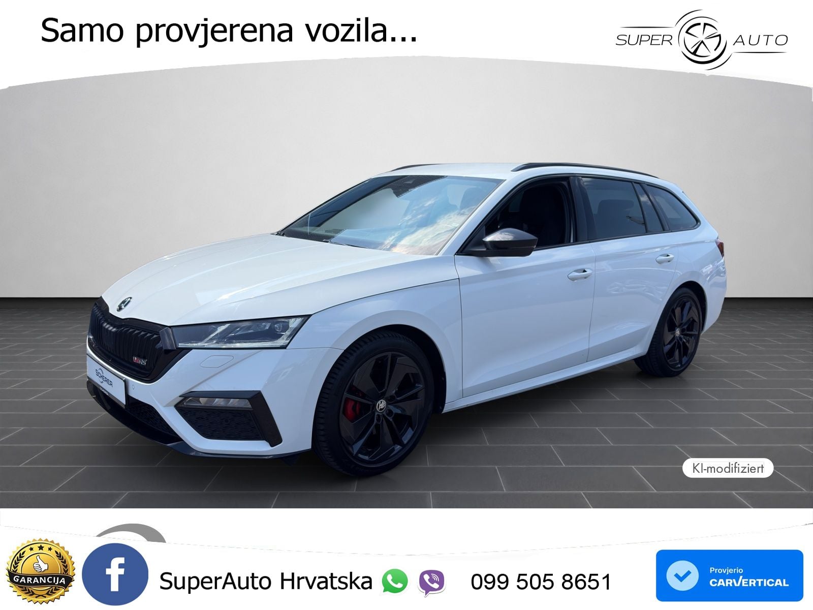 Škoda Octavia Combi RS 2.0 TDI (200 KS) DSG