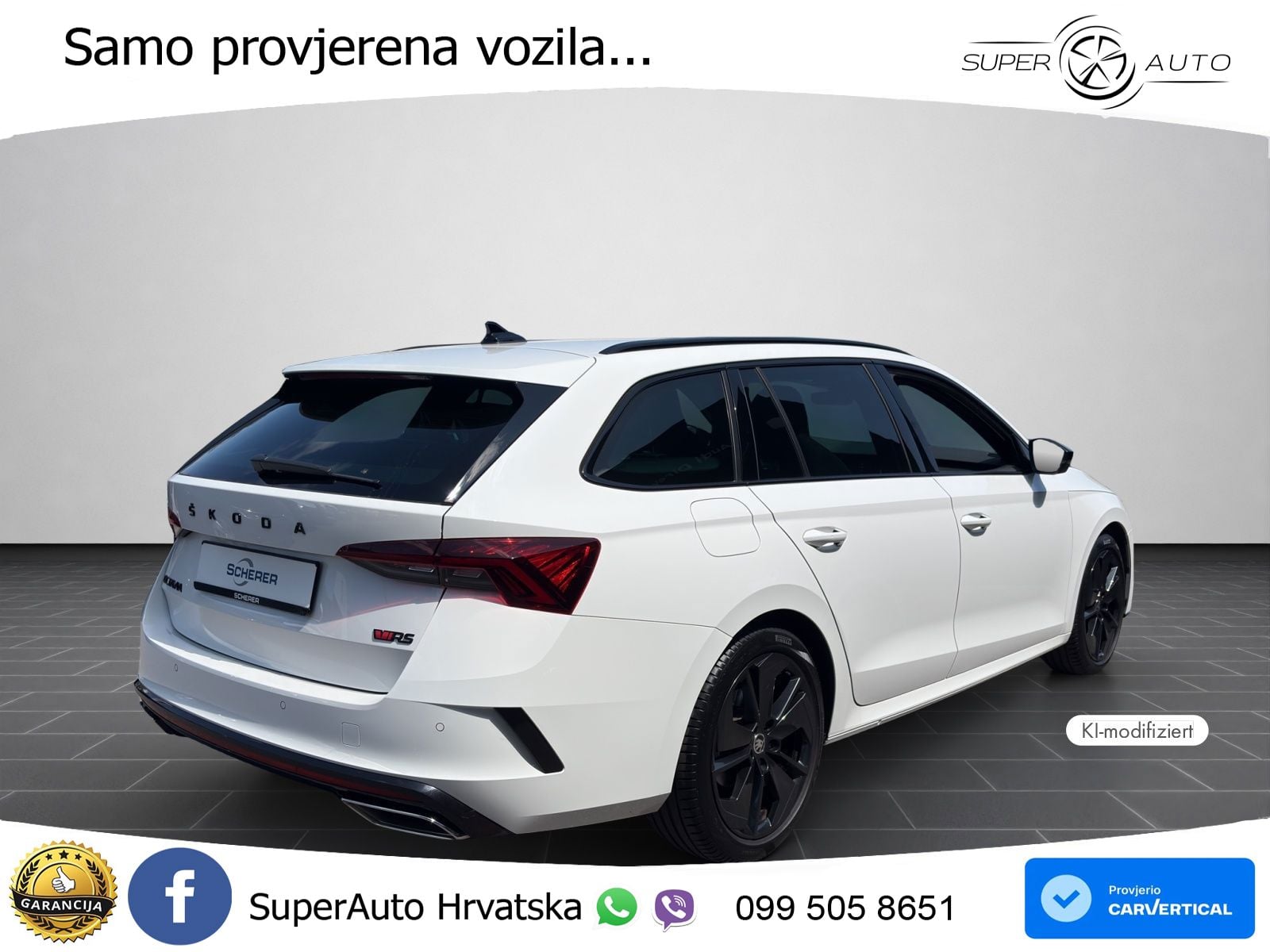 Škoda Octavia Combi RS 2.0 TDI (200 KS) DSG