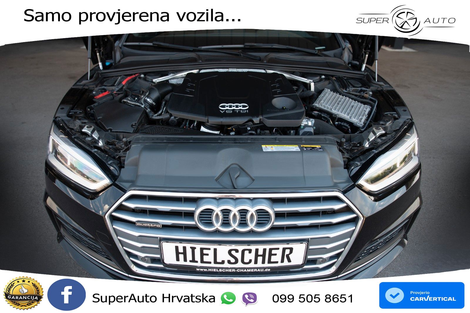 Audi A5 Sportback 50 TDI V6 (286 KS) quattro Tiptronic S line