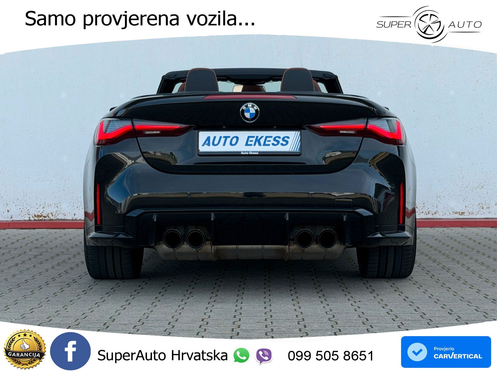 BMW M4 Convertible Competition 3.0 (510 KS) xDrive Steptronic LED+GR SJED+ACC