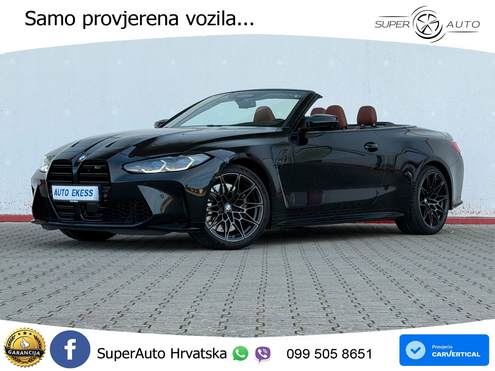 BMW M4 Convertible Competition 3.0 (510 KS) xDrive Steptronic LED+GR SJED+ACC