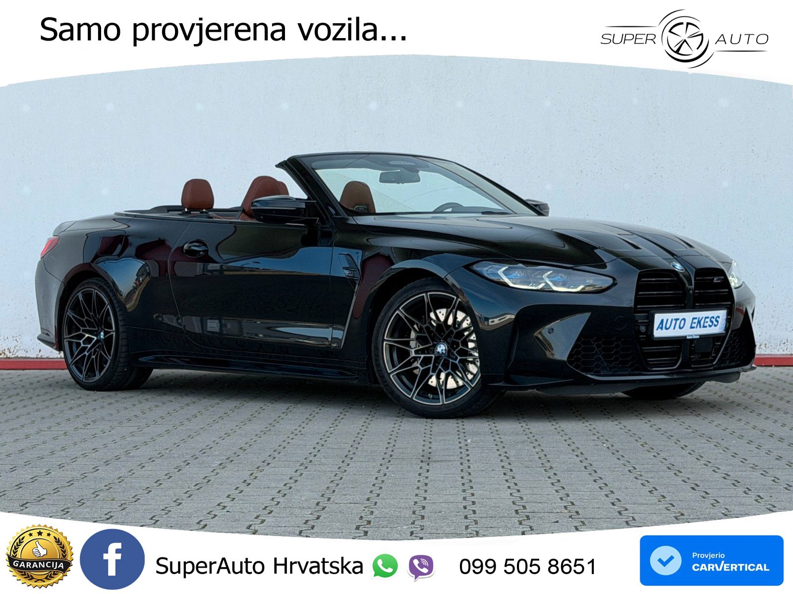 BMW M4 Convertible Competition 3.0 (510 KS) xDrive Steptronic LED+GR SJED+ACC