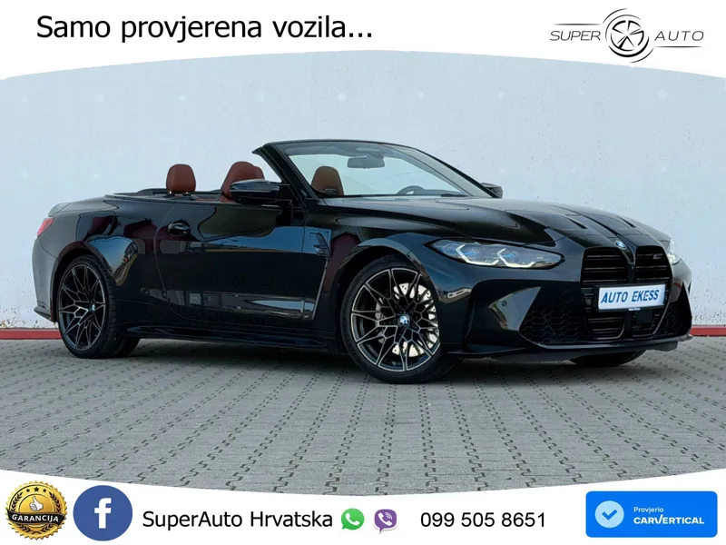 BMW M4 Convertible Competition 3.0 (510 KS) xDrive Steptronic LED+GR SJED+ACC
