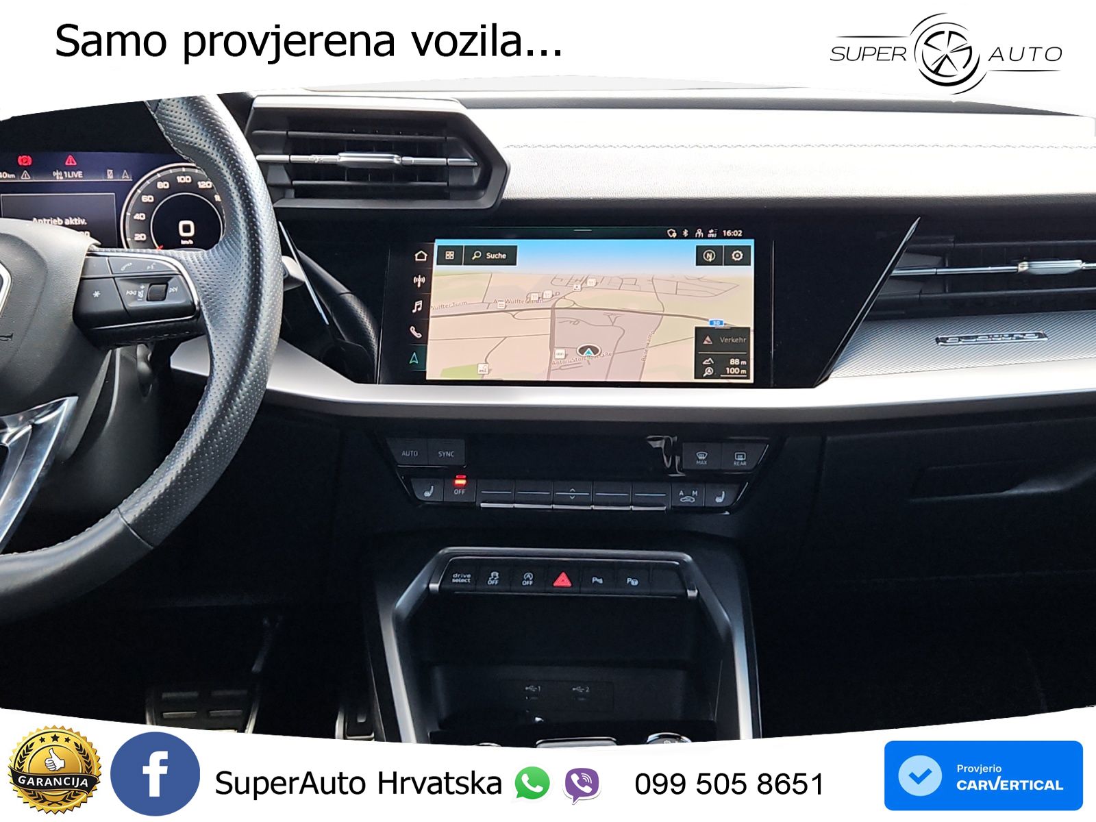 Audi A3 40 TDI (200 KS) quattro S tronic S line LED+GR SJED+ACC