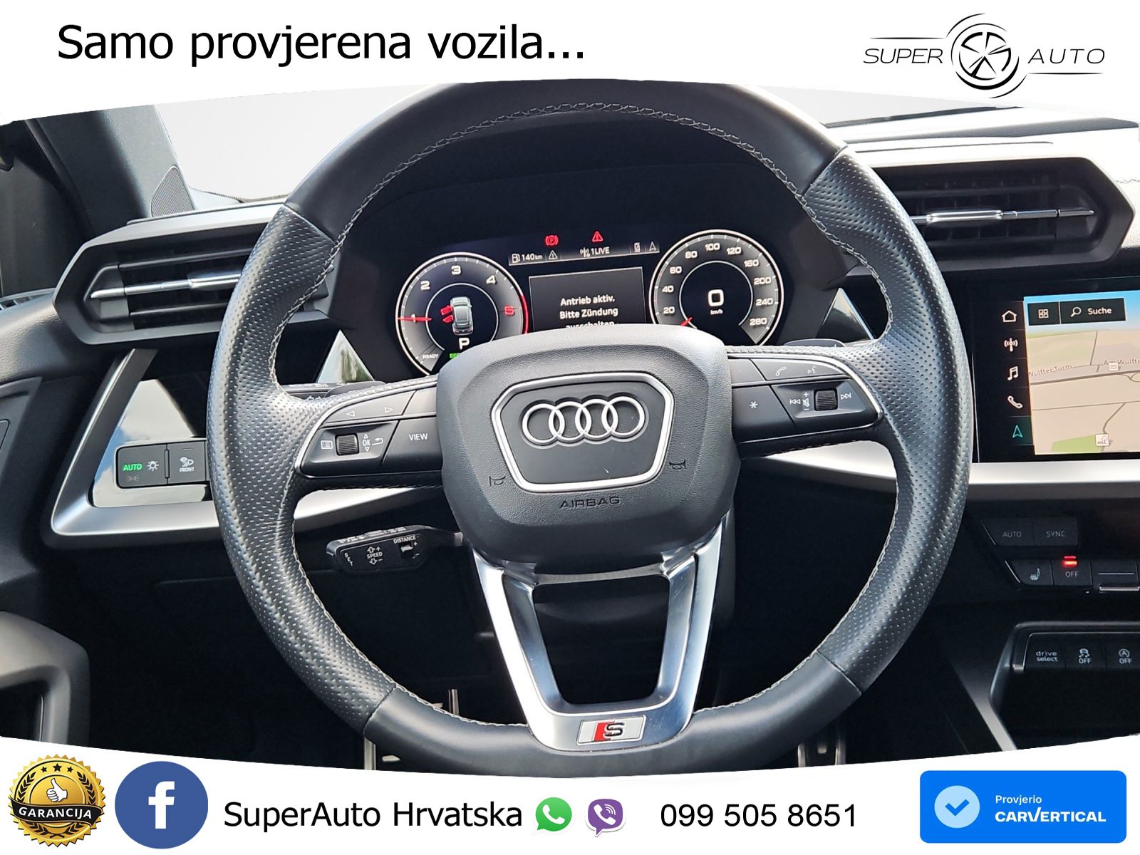 Audi A3 40 TDI (200 KS) quattro S tronic S line LED+GR SJED+ACC
