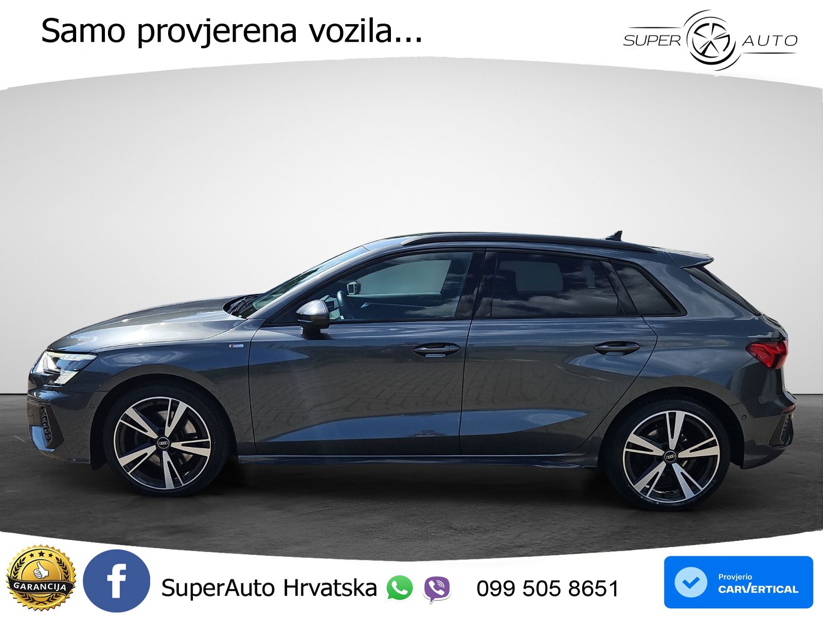 Audi A3 40 TDI (200 KS) quattro S tronic S line LED+GR SJED+ACC