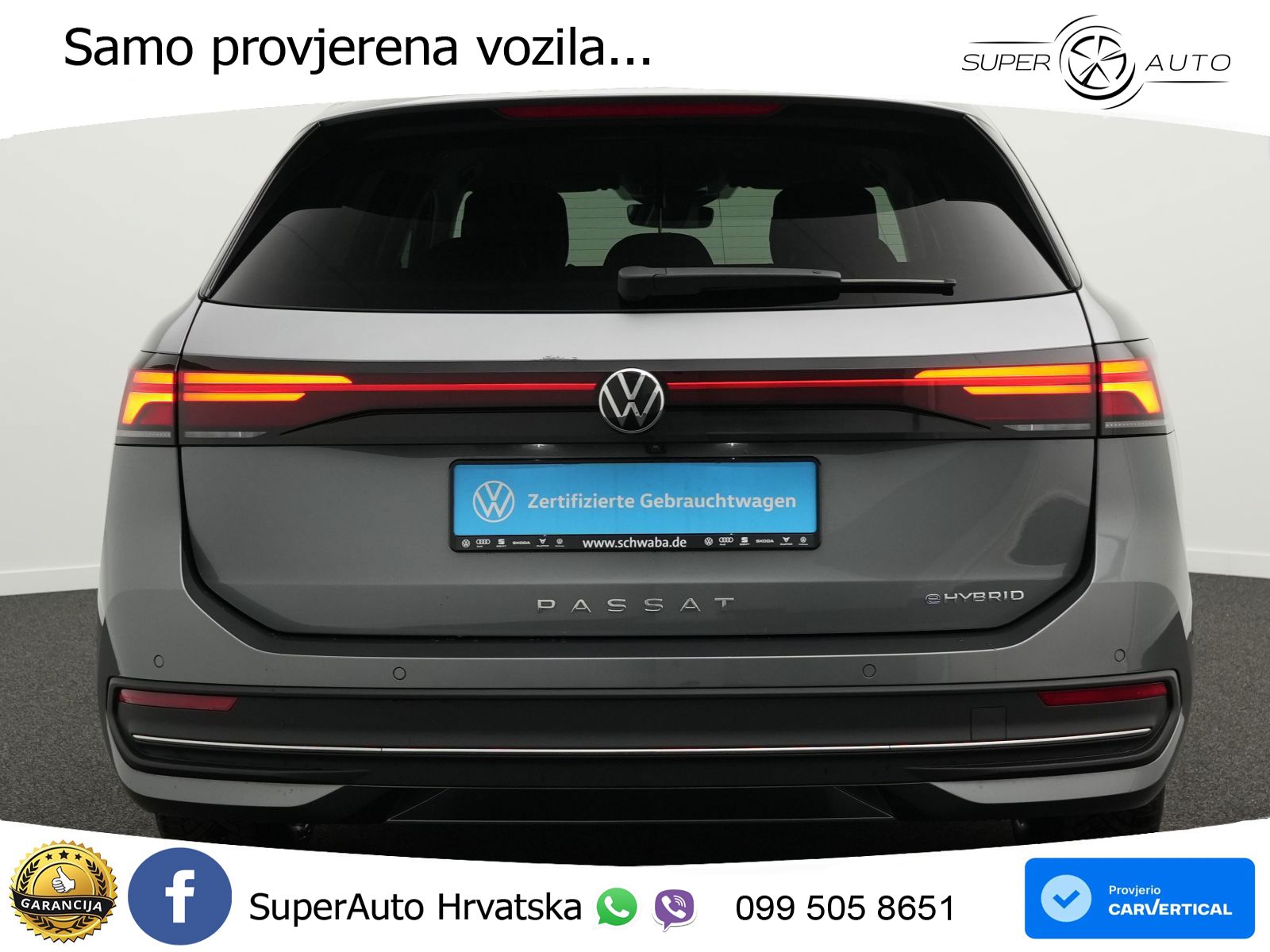 Volkswagen Passat Variant 1.5 TSI (204 KS) eHybrid DSG Business LED+GR SJED+ACC
