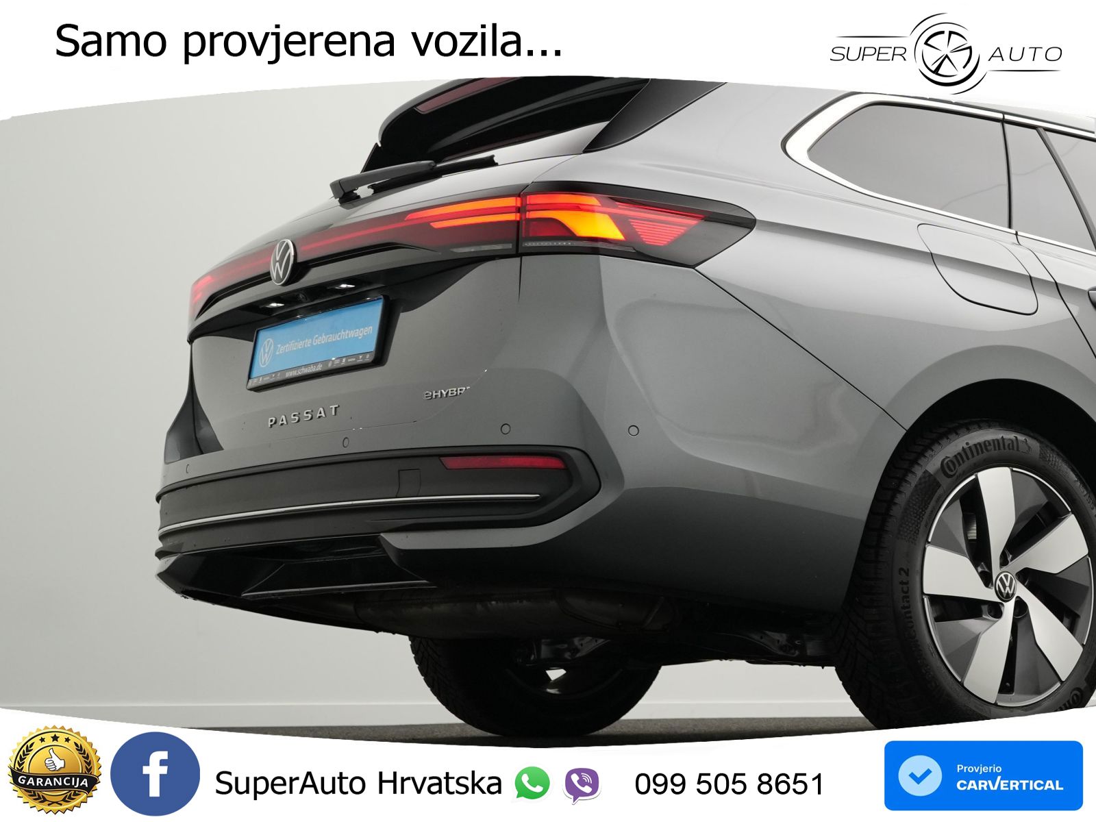 Volkswagen Passat Variant 1.5 TSI (204 KS) eHybrid DSG Business LED+GR SJED+ACC